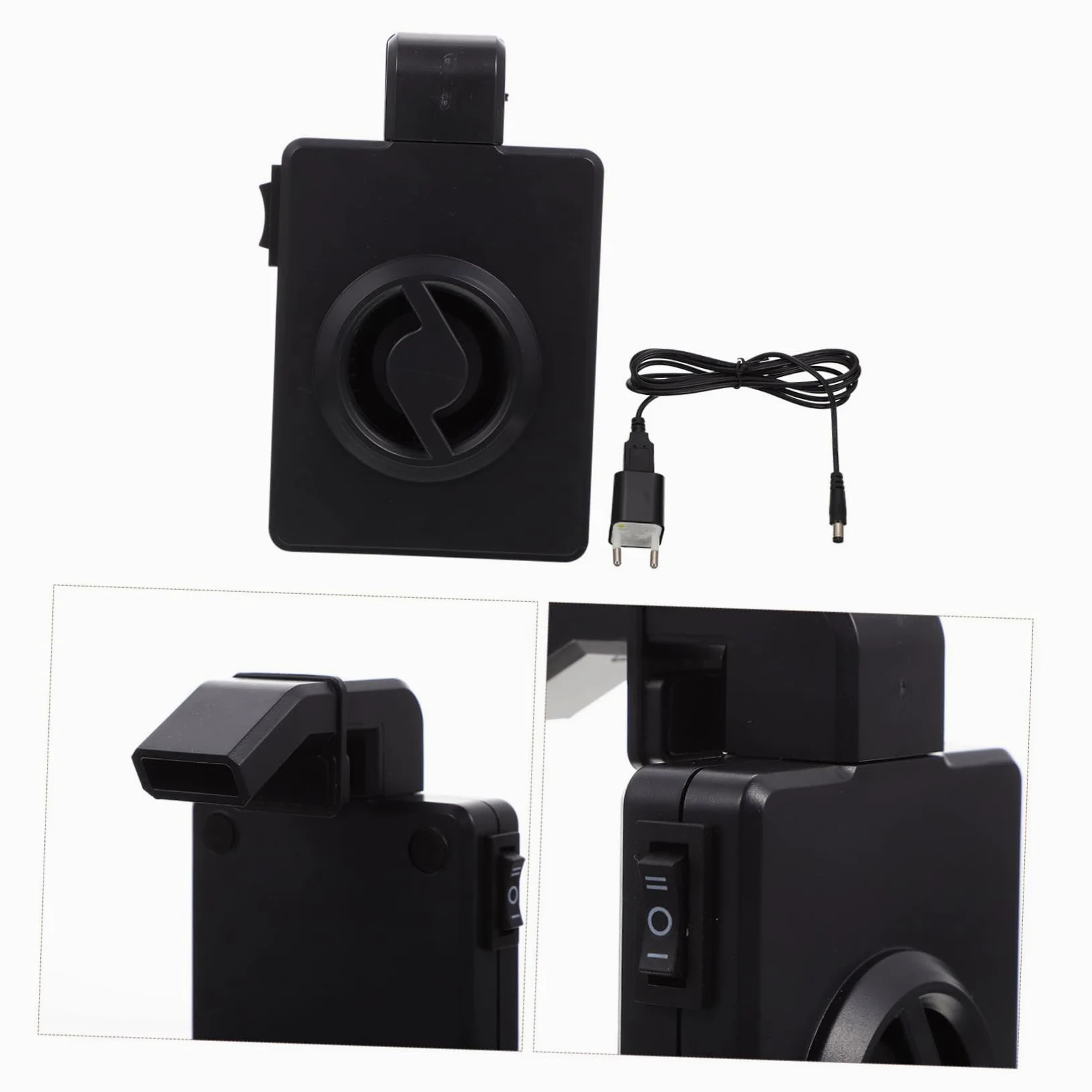 Veemoon 2 Pièces Ventilateur de Réfrigération pour Aquarium Ventilateur Ajustable pour Réservoir de Poissons Outil de Refroidissement Silencieux et Pratique