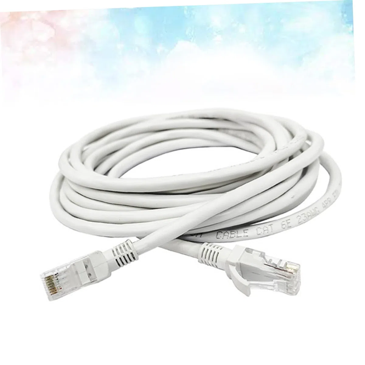 Artibetter 50m Câble Ethernet Câble Réseau Haut Débit Pour Compatible Avec Pc Routeurs Et Plus Connectivité Fiable Et Transmission Rapide