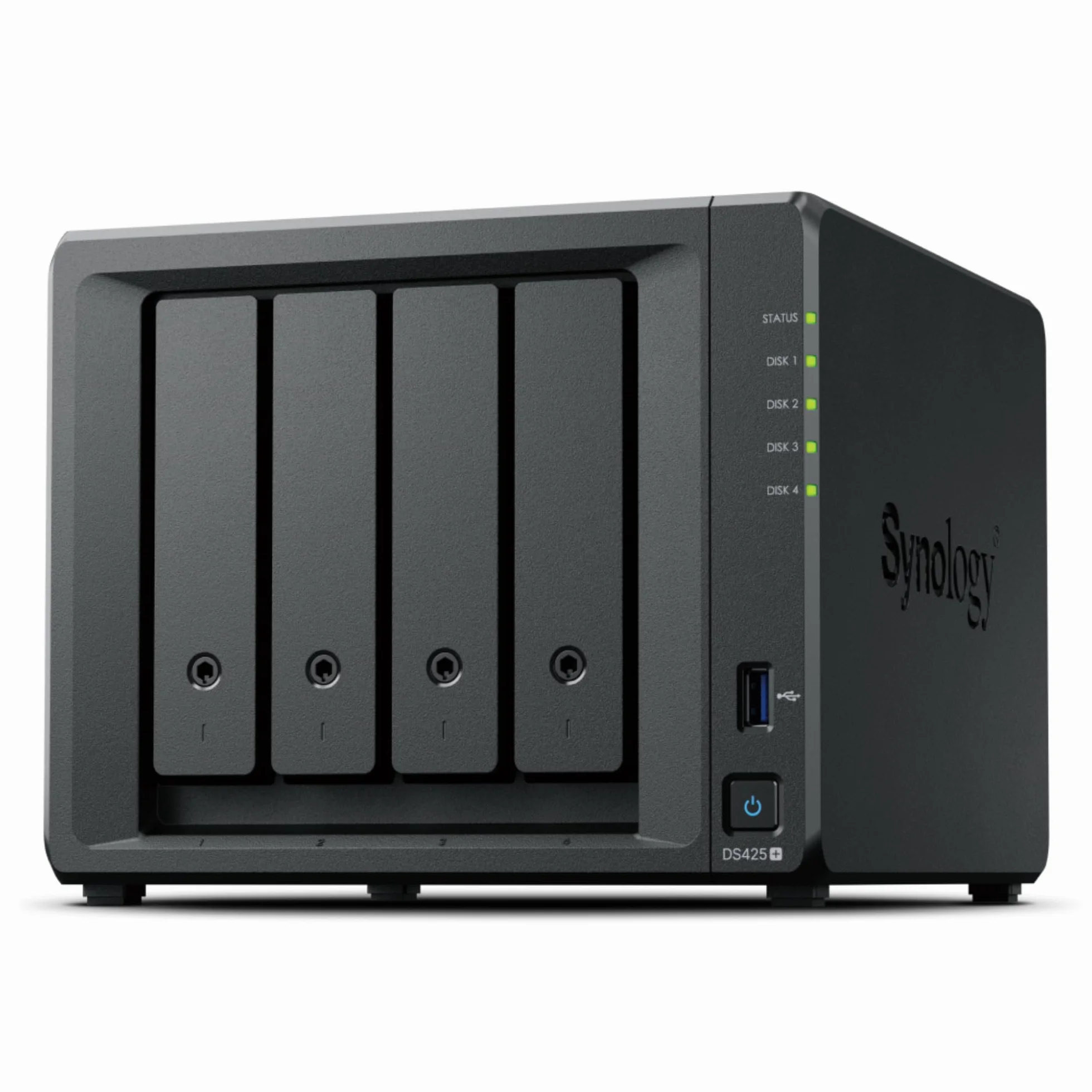 Synology DiskStation DS425+ NAS Serveur de Stockage Intel Celeron J4125 2 Go DDR4 Noir