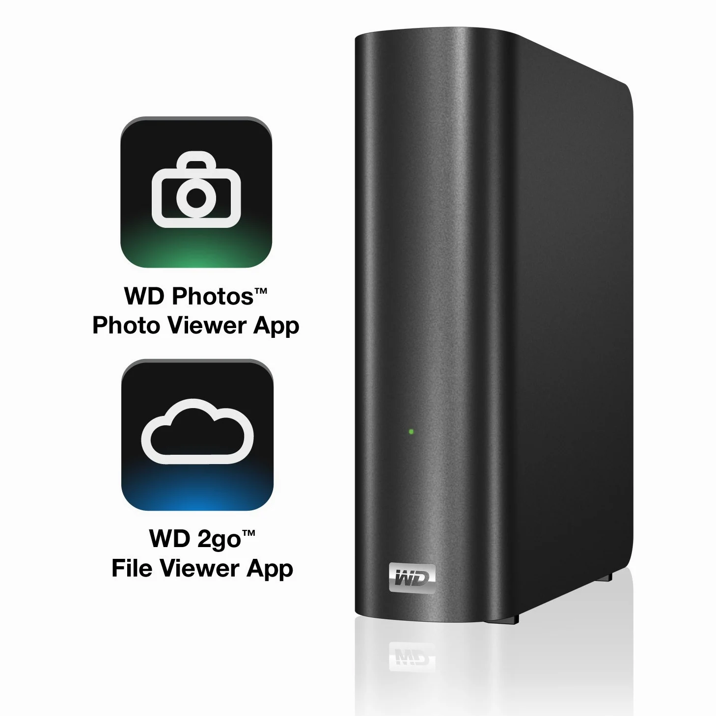 Western Digital My Book Live Disque Dur Externe Noir 1000 Go