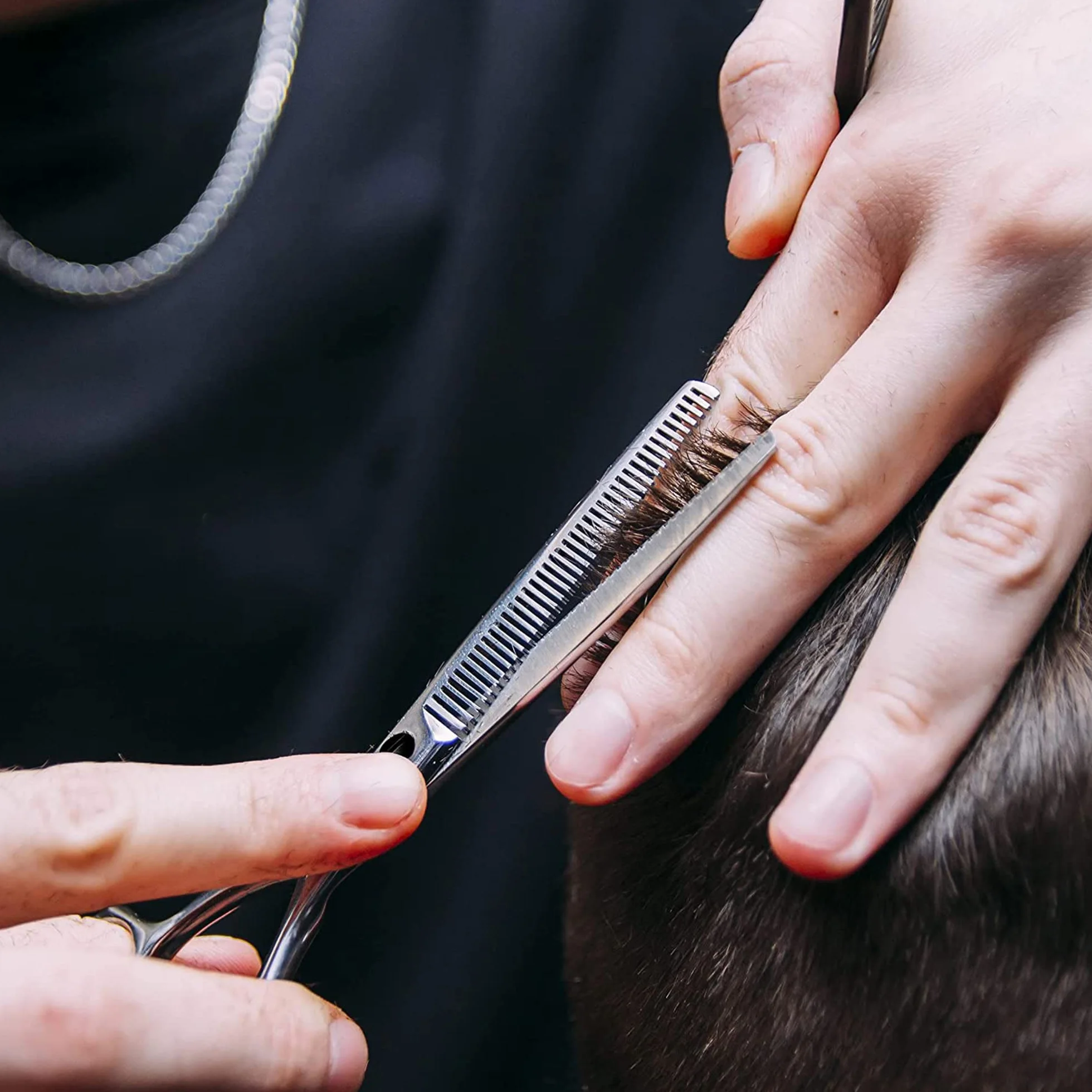 Candure Ciseaux Désépaississant Coiffure 6.5'' Professionnels Acier Inoxydable
