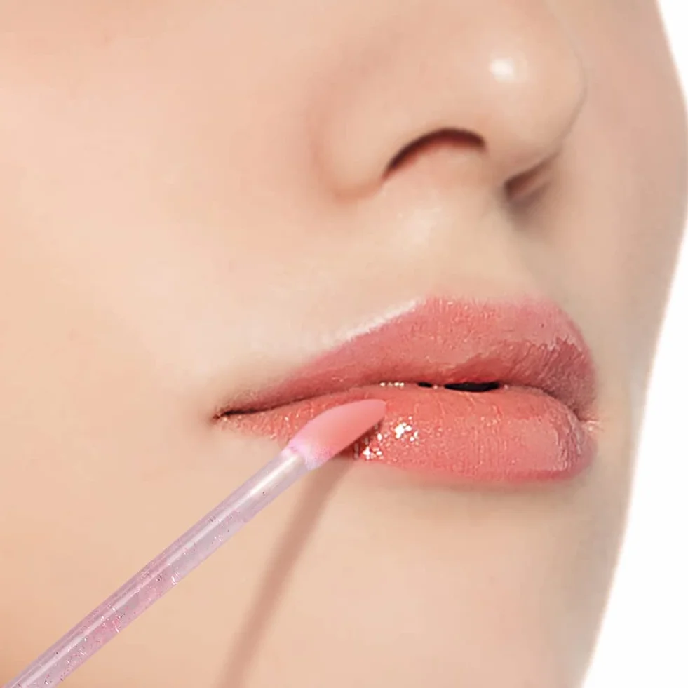 G2PLUS Pinceaux Lèvre Jetables Brosse à Lèvres Applicateur Lip Brush Maquillage Kits Poignée Cristal Multicolor