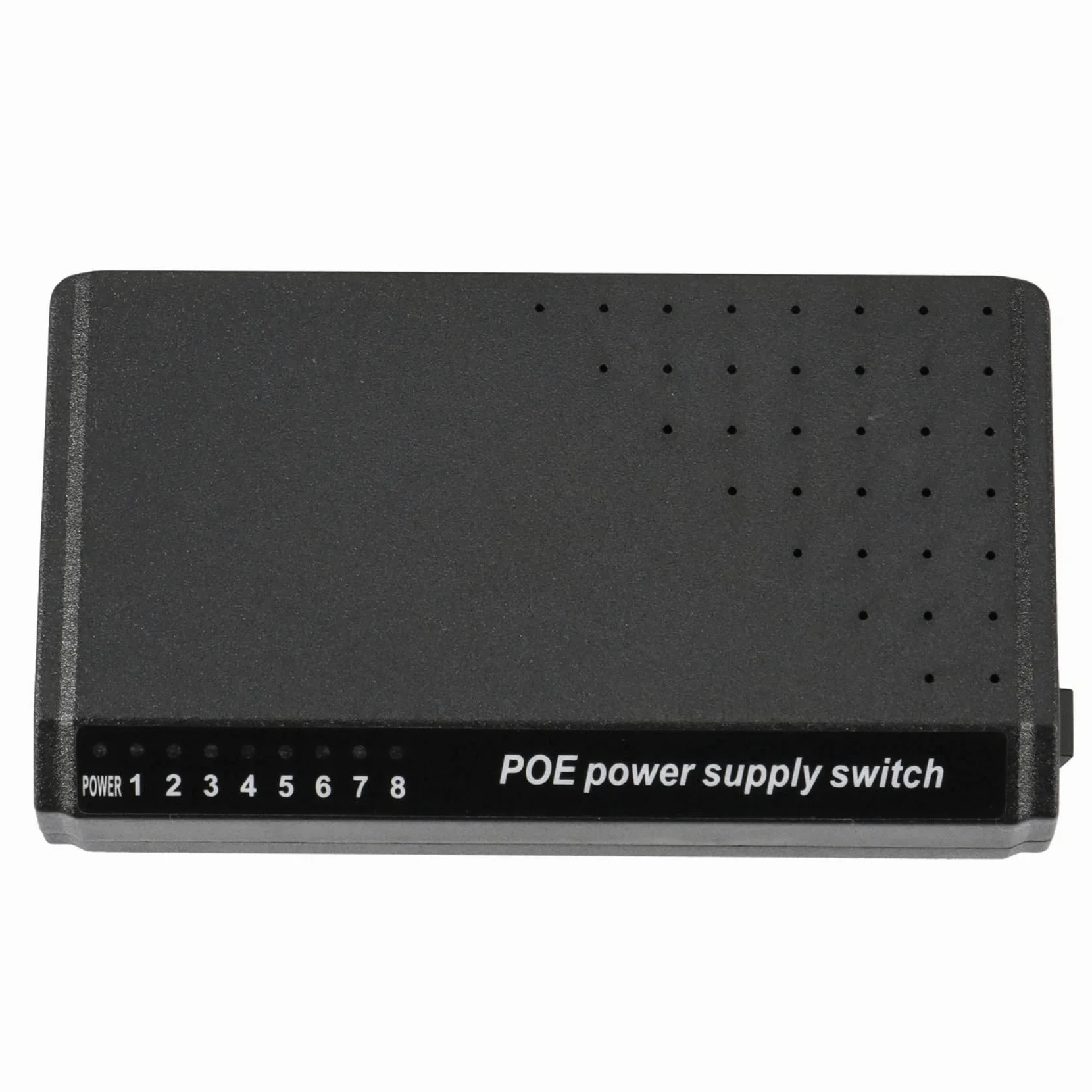 5X Alimentation D'Injecteur de Commutateur 8 Ports 6 + 2 POE sur Ethernet RJ45 sans Adaptateur Secteur Système de Réseau Familial 10 / 100M pour Caméras