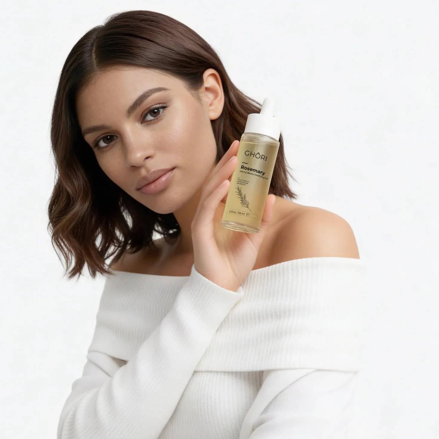 Rosemary Mint & Biotin Fortifying Hair Oil for Hair Growth & Scalp 59 ml