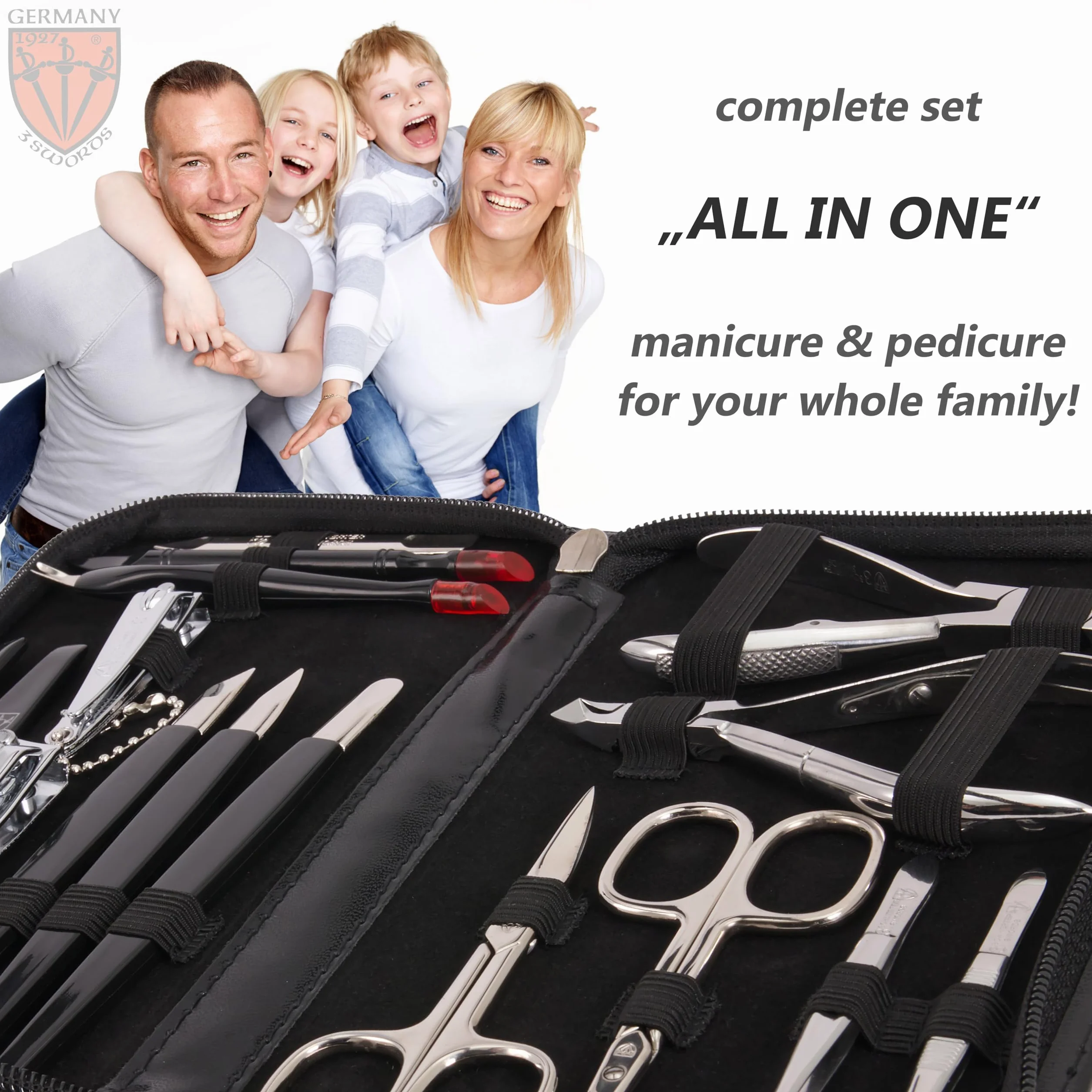 3 Swords Germany kit manucure pédicure soin des ongles qualité marque