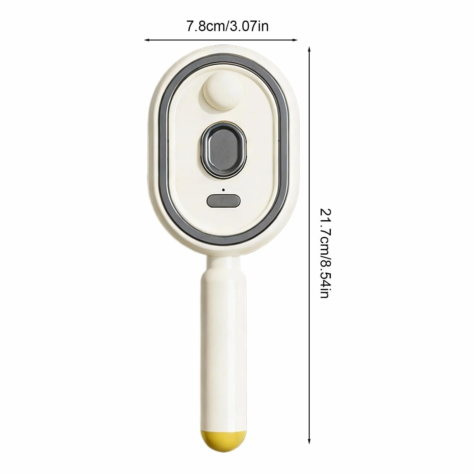 Brosse Vapeur Électrique 2 En 1 Lisseur Rechargeable Anti-frisottis Peigne Massage Rétractable