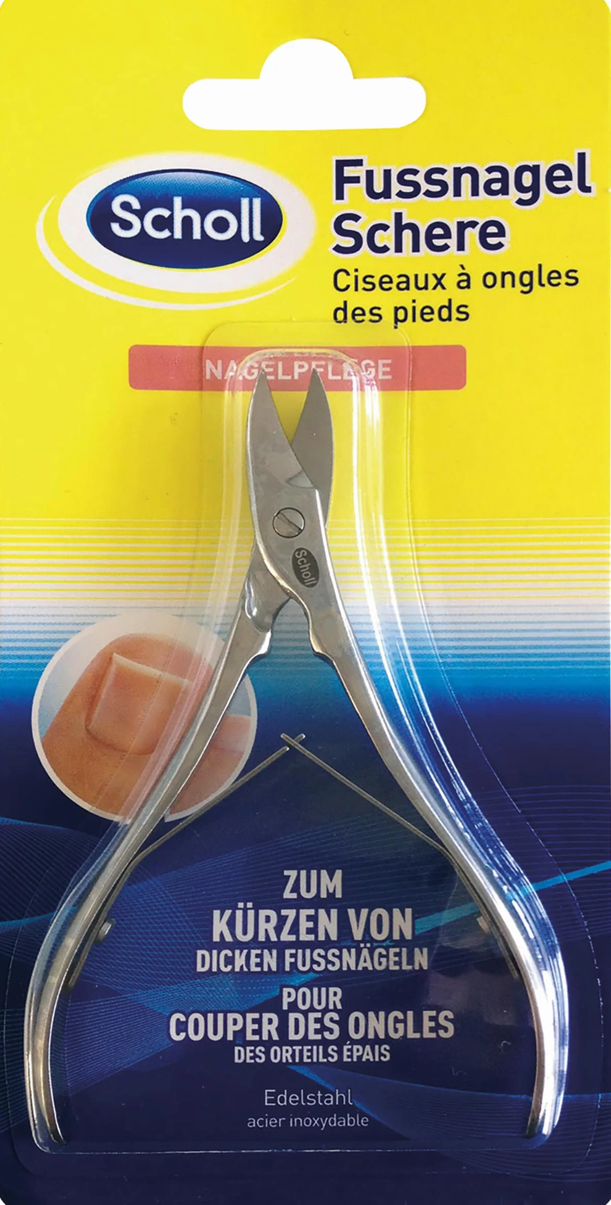 Scholl Ciseaux pour ongles des pieds