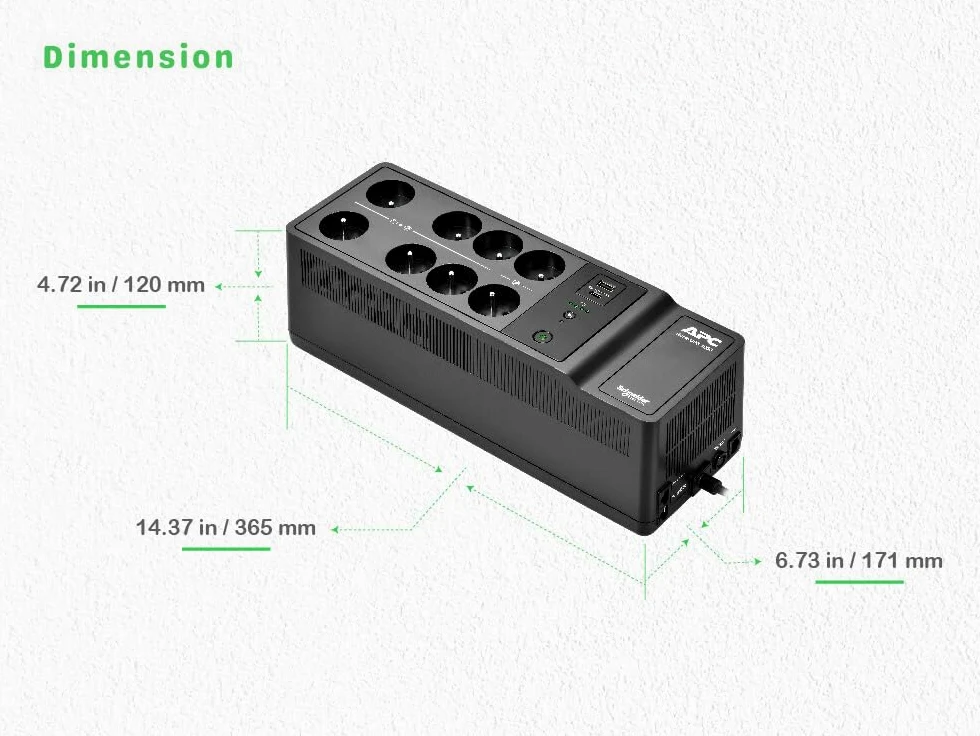 APC BE1050G2-GR
