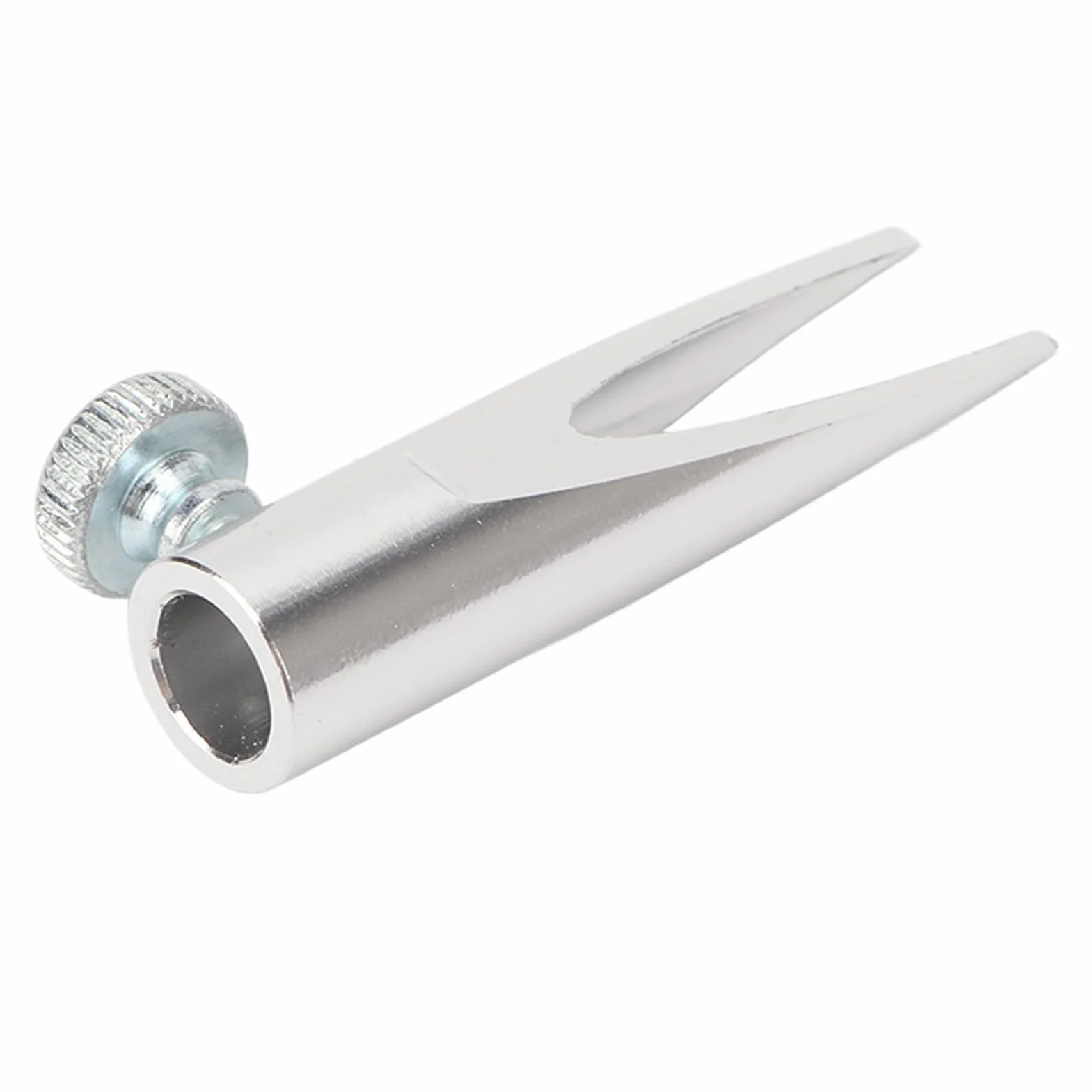 Pongnas Taille-crayon à Sourcils Professionnel en Forme de Bec de Canard, Argent avec Vis et Boîte de Rangement