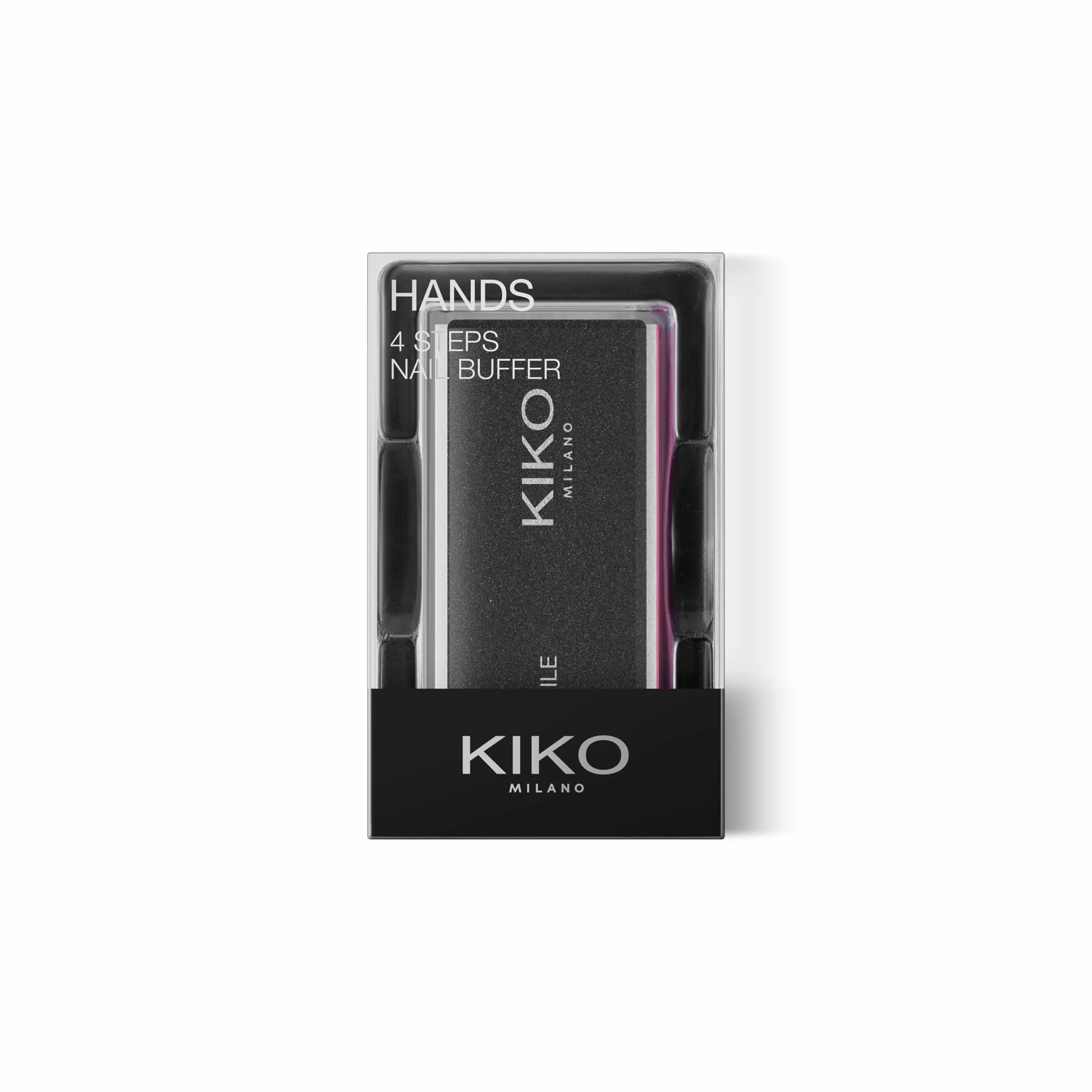 KIKO Milano 4 Steps Nail Buffer Polissoir 4-En-1 Pour Modeler Limer Lisser Et Faire Briller Les Ongles