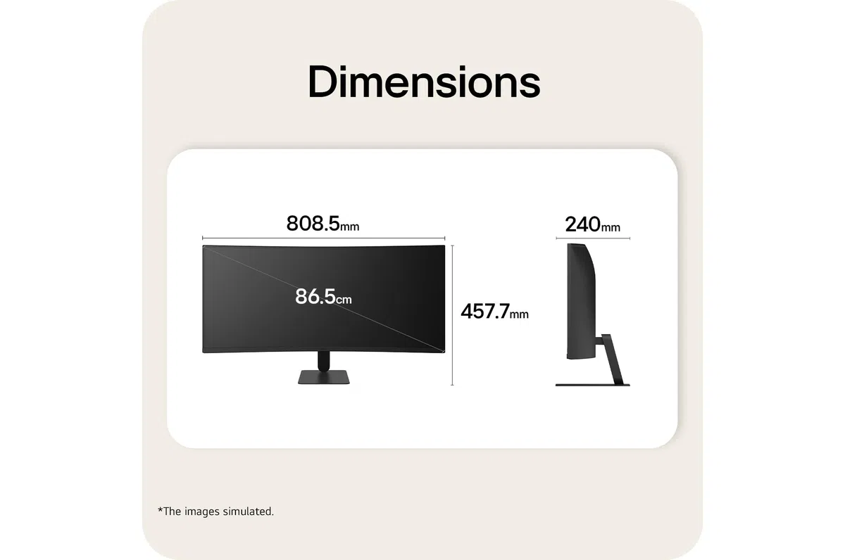 LG UltraWide | Écran Bureautique VA 34" incurvé WQHD 21:9