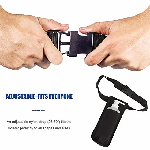 Support réglable pour flacon de massage huile et lotion - Ceinture