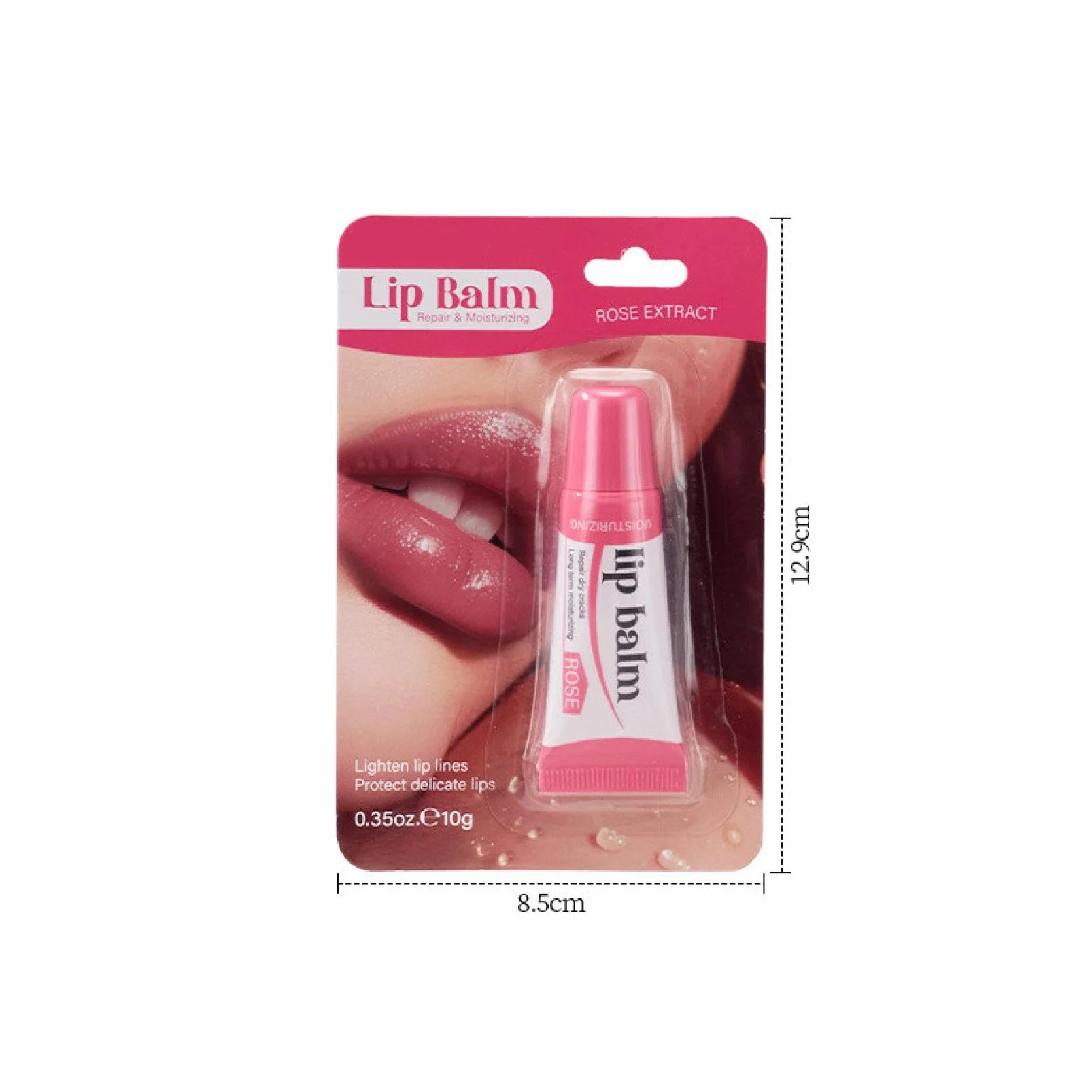 Levre Rose Crème Éclaircissante Baume Hydratant pour Lèvres Foncées Homme Femme