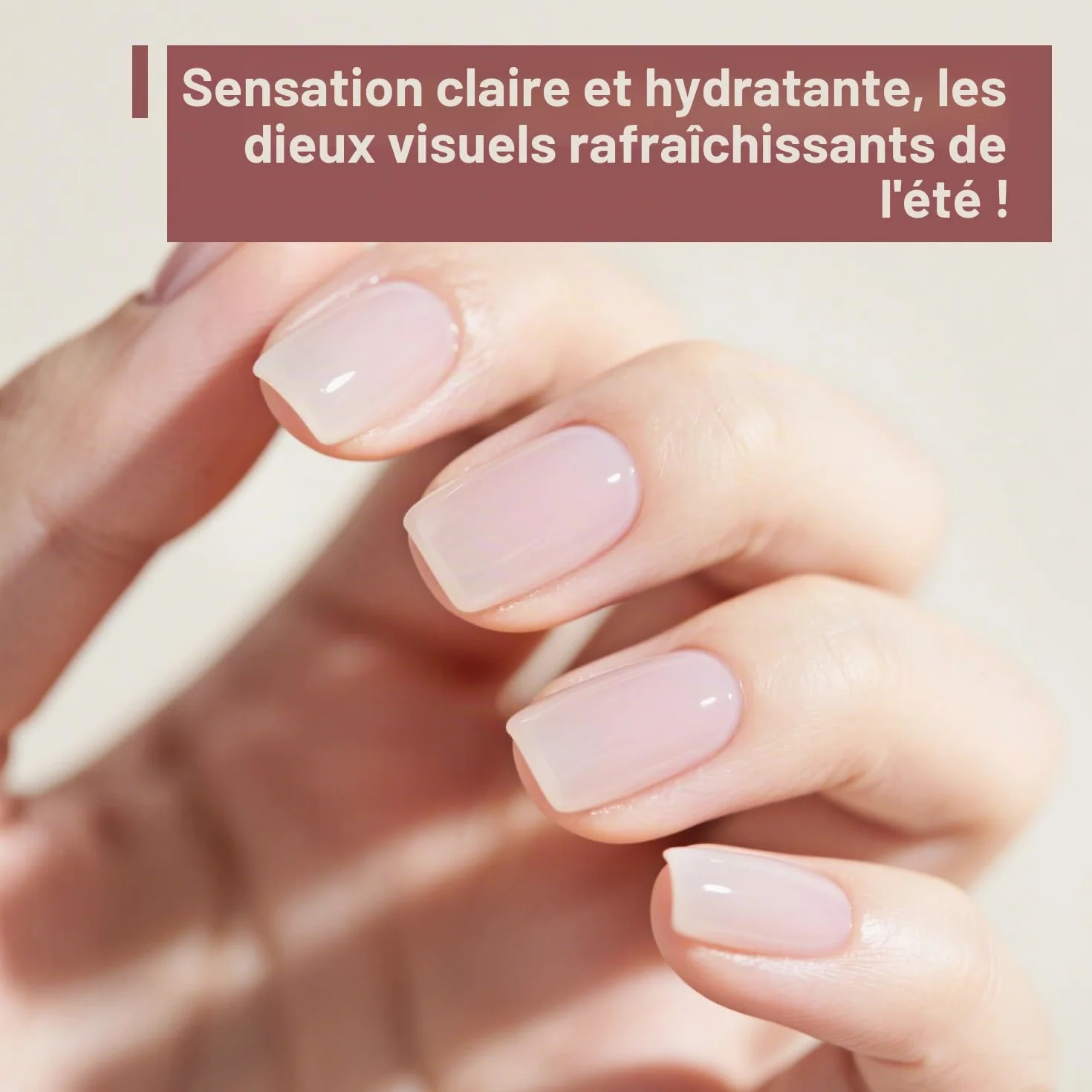 JODSONE Coffret 12 Vernis Semi Permanent 10 Couleurs Jelly Translucides Naturelles Tenue Longue Durée