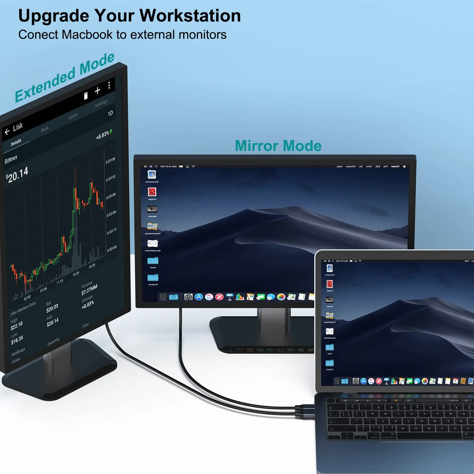 BENFEI Câble USB C vers DisplayPort 8K@60Hz 4K@144Hz, Thunderbolt 3/4, 1.8m Nylon Aluminium