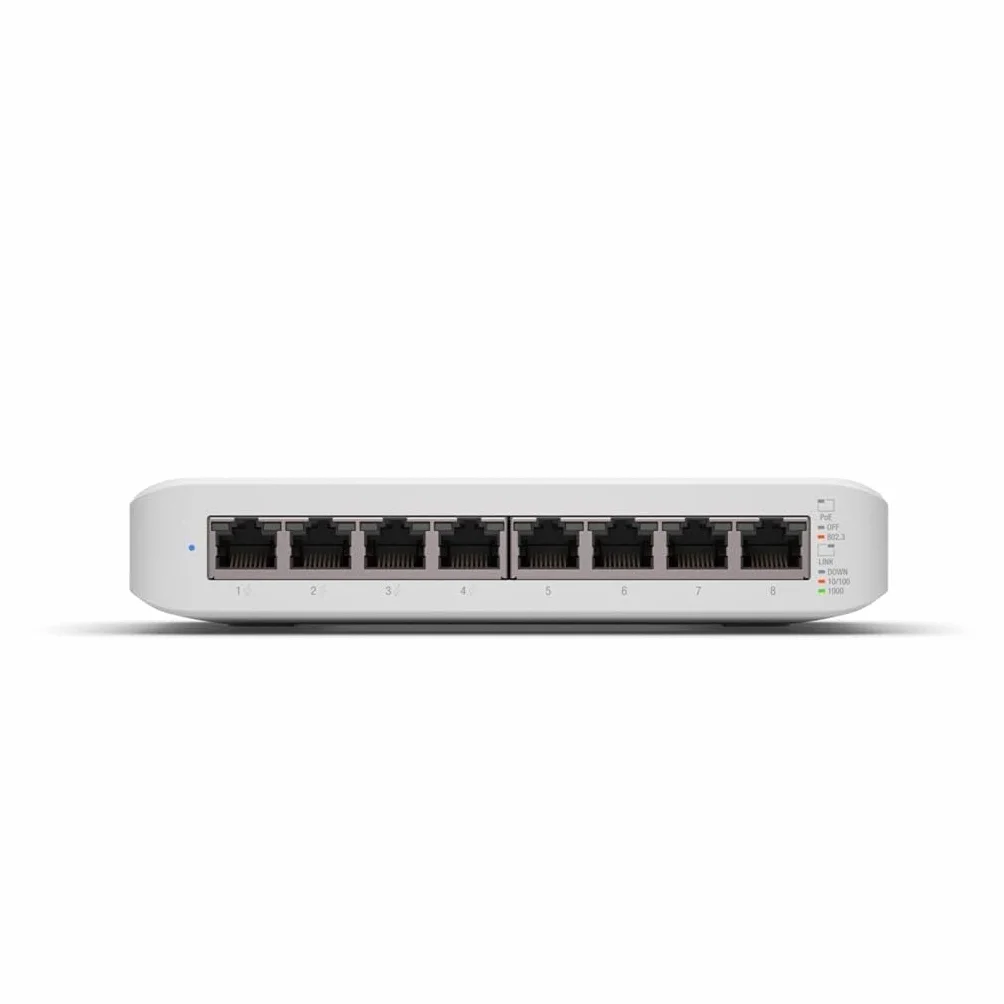 Ubiquiti Unifi Switch Lite USW-Lite-8-Poe Managed L2 8x Gigabit 4 PoE+