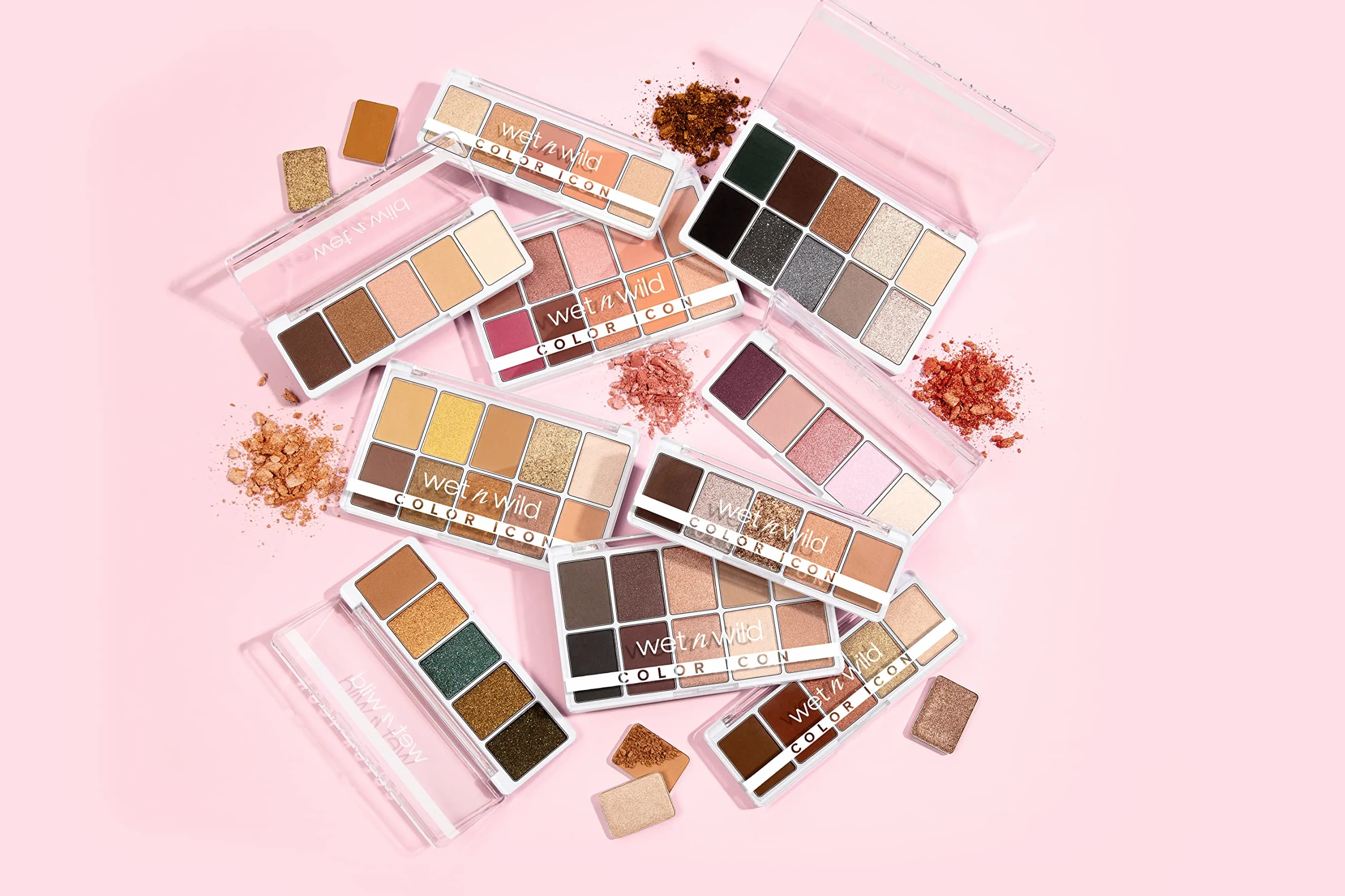 Wet n Wild Color Icon Palette 10 Nuances Fards à Paupières Nude Awakening