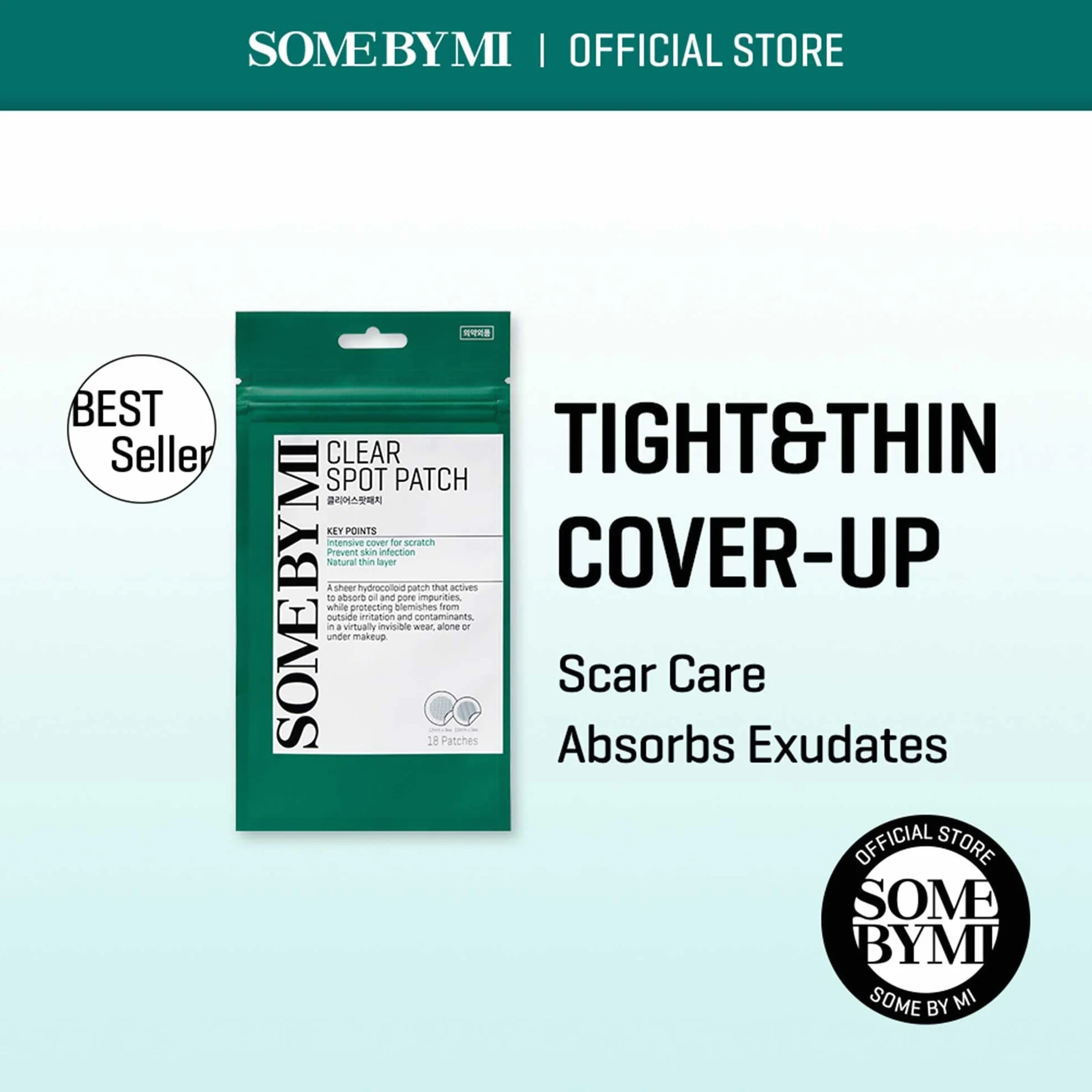 SOMEBYMI 30 days Miracle Clear Spot Patches