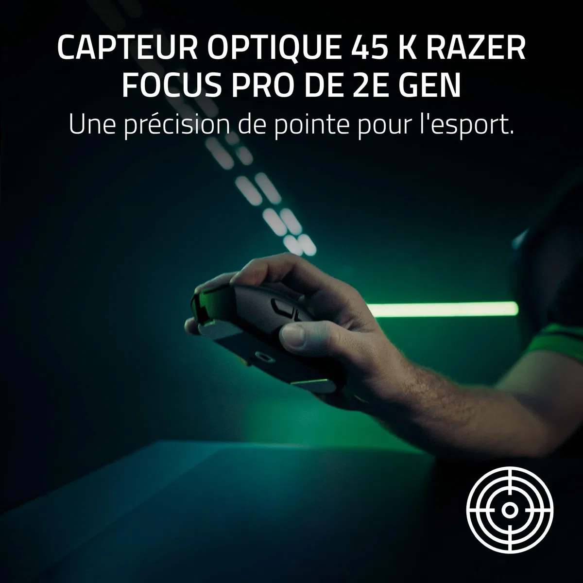 Razer DeathAdder V4 Pro NIKO Edition - Souris Esport sans Fil Ergonomique ultralégère - 57 g - 2,4 GHz Hyperspeed - Focus Pro 45K Sensor - 8K Hz Polling - Switches optiques Gen-4 - PC/Mac | NIKO