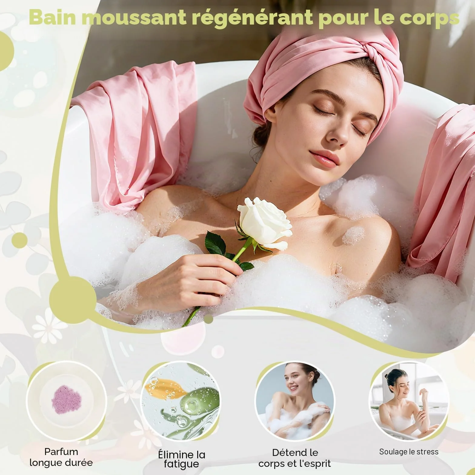 Lot de 30 bombes de bain naturelles biologiques avec 15 parfums, faites à la main, cadeau anniversaire