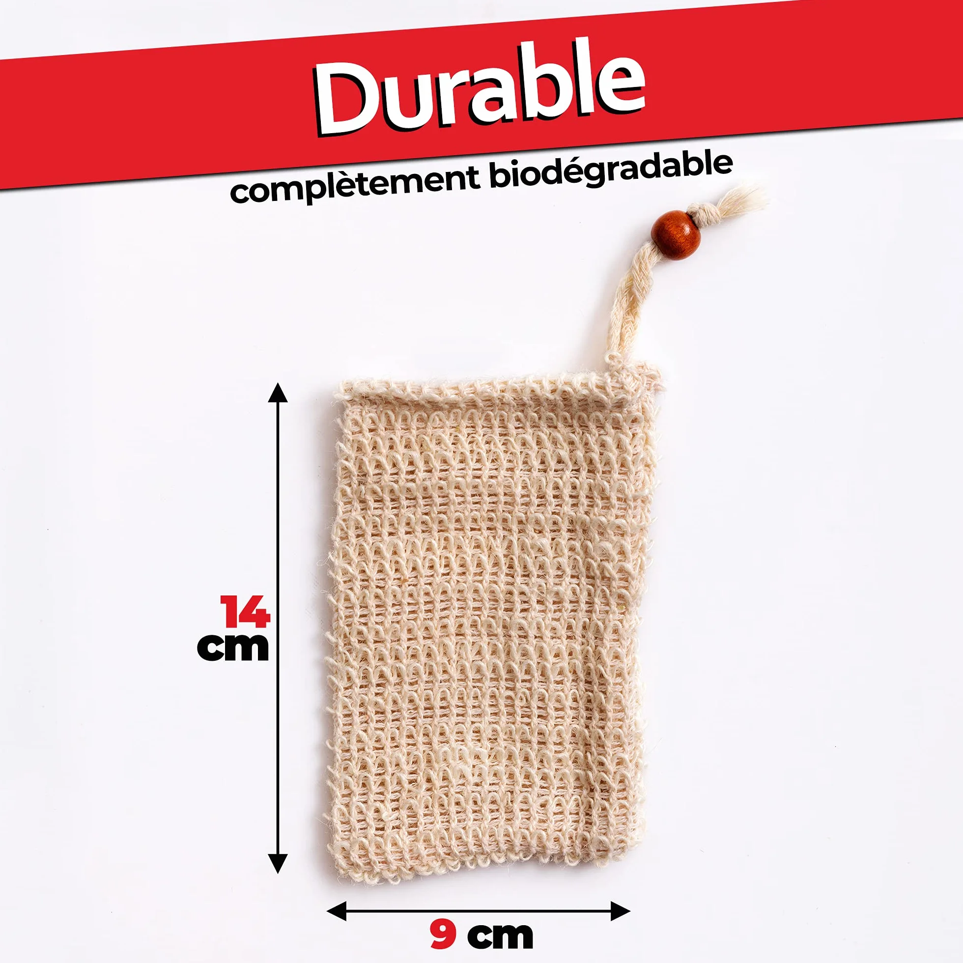 Natura Germania Ensemble de 3 savons d'Alep 60% huile d'olive 40% huile de laurier 200g chacun
