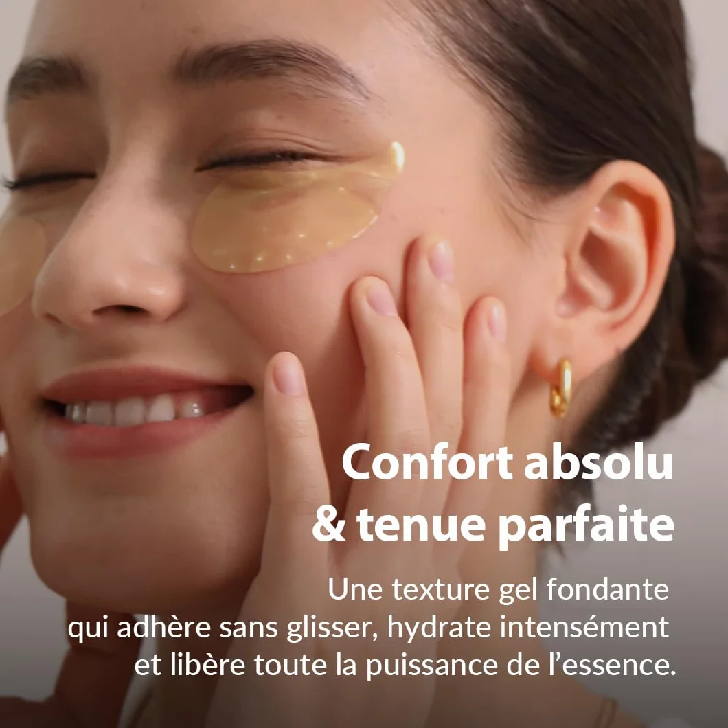 MIZON SNAIL REPAIR GOLD EYE GEL PATCH x60 Soin coréen Anti cernes Anti-âge Extrait de Bave d'Escargot