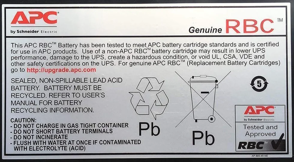 APC RBC4 akumulator