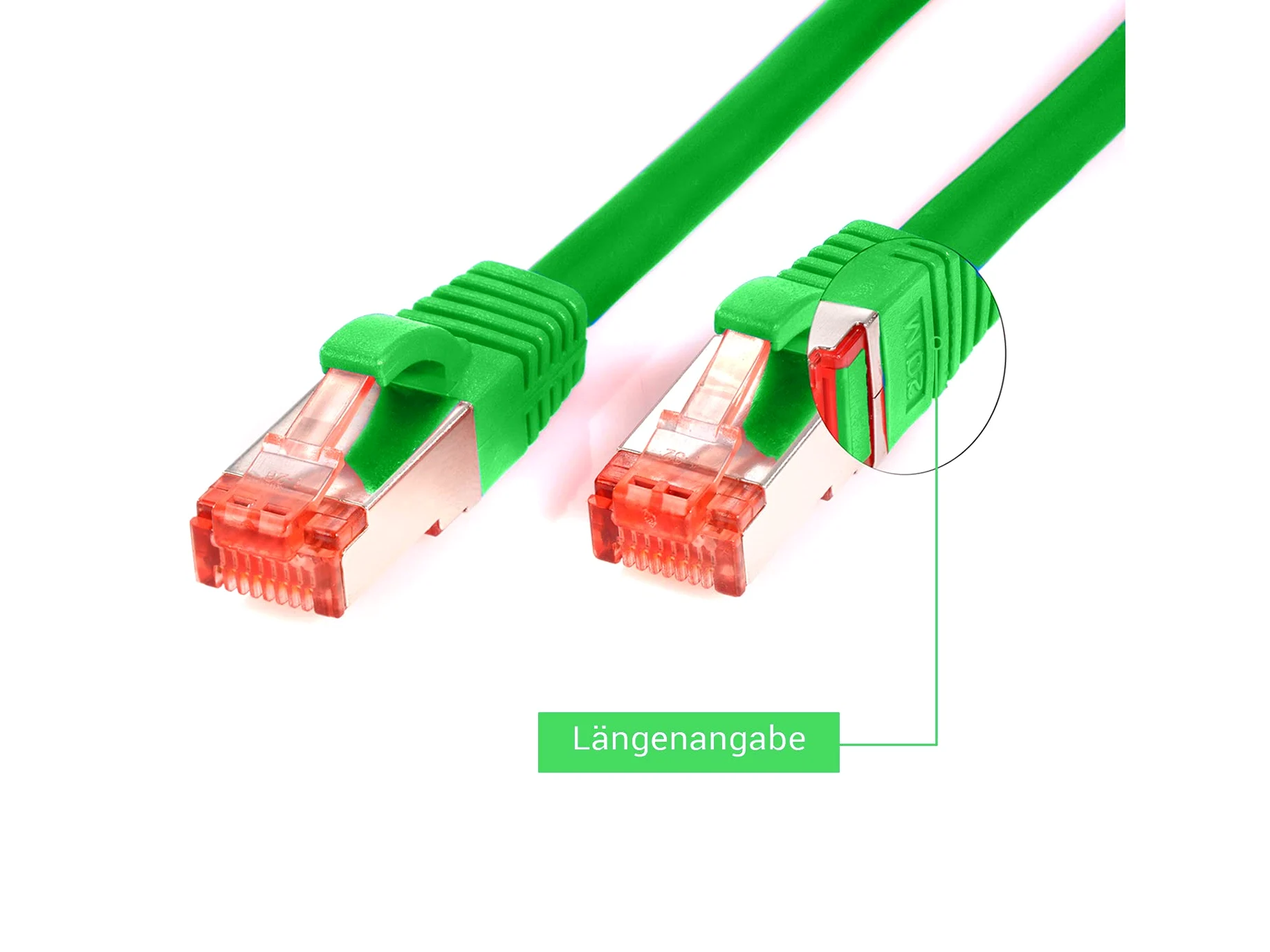 Cat.6 Câble Ethernet Câble de raccordement LAN, Câble réseau