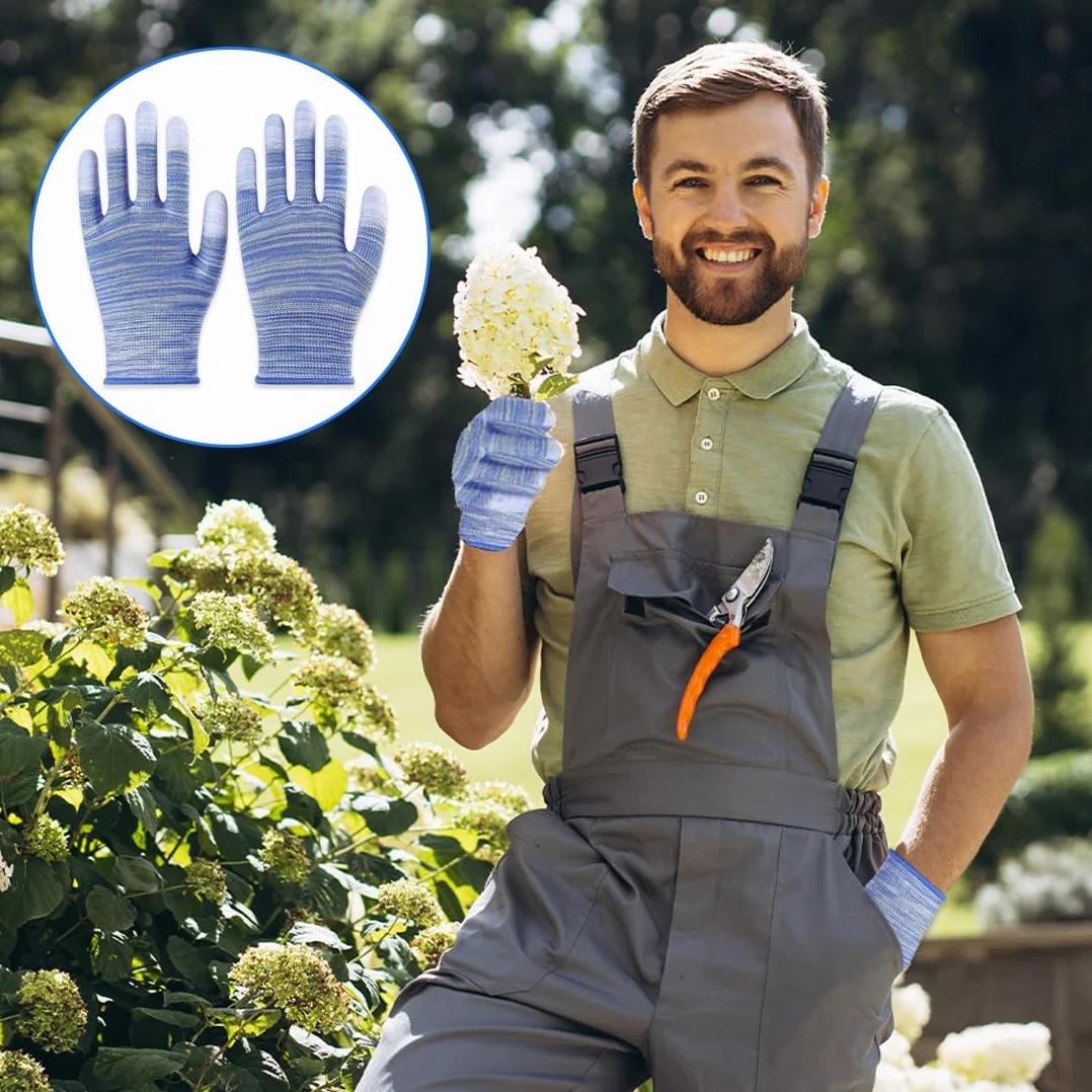 Gants Thermiques Résistants à la Chaleur avec Doigts en Silicone, Protection Coiffure Anti-Chaleur Fer à Boucler Lisseur Bigoudis