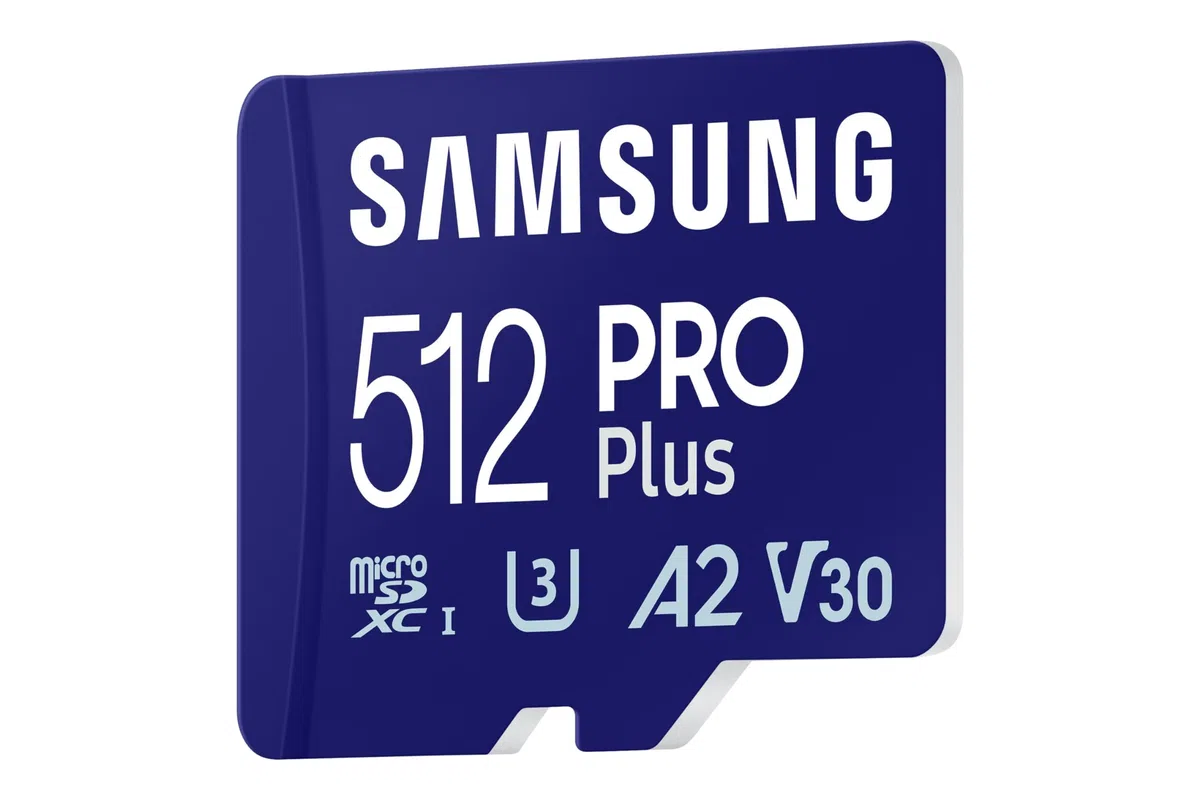 Samsung Carte Mémoire MicroSDXC, PRO Plus, 512 Go, Vitesse de Lecture jusqu’à 180 Mo/s, fournie avec Lecteur USB