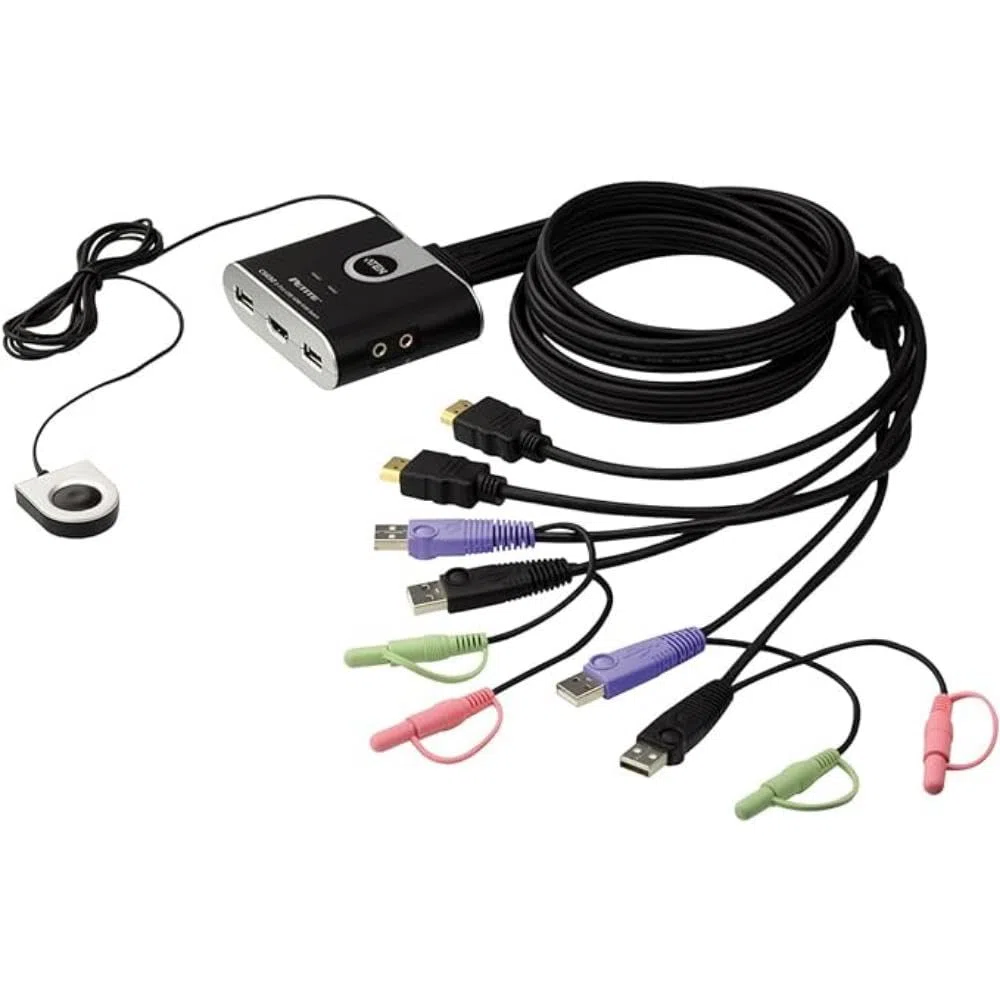 ATEN ATEN CS692 KVM in Cable 2 ports HDMI/USB+Audio