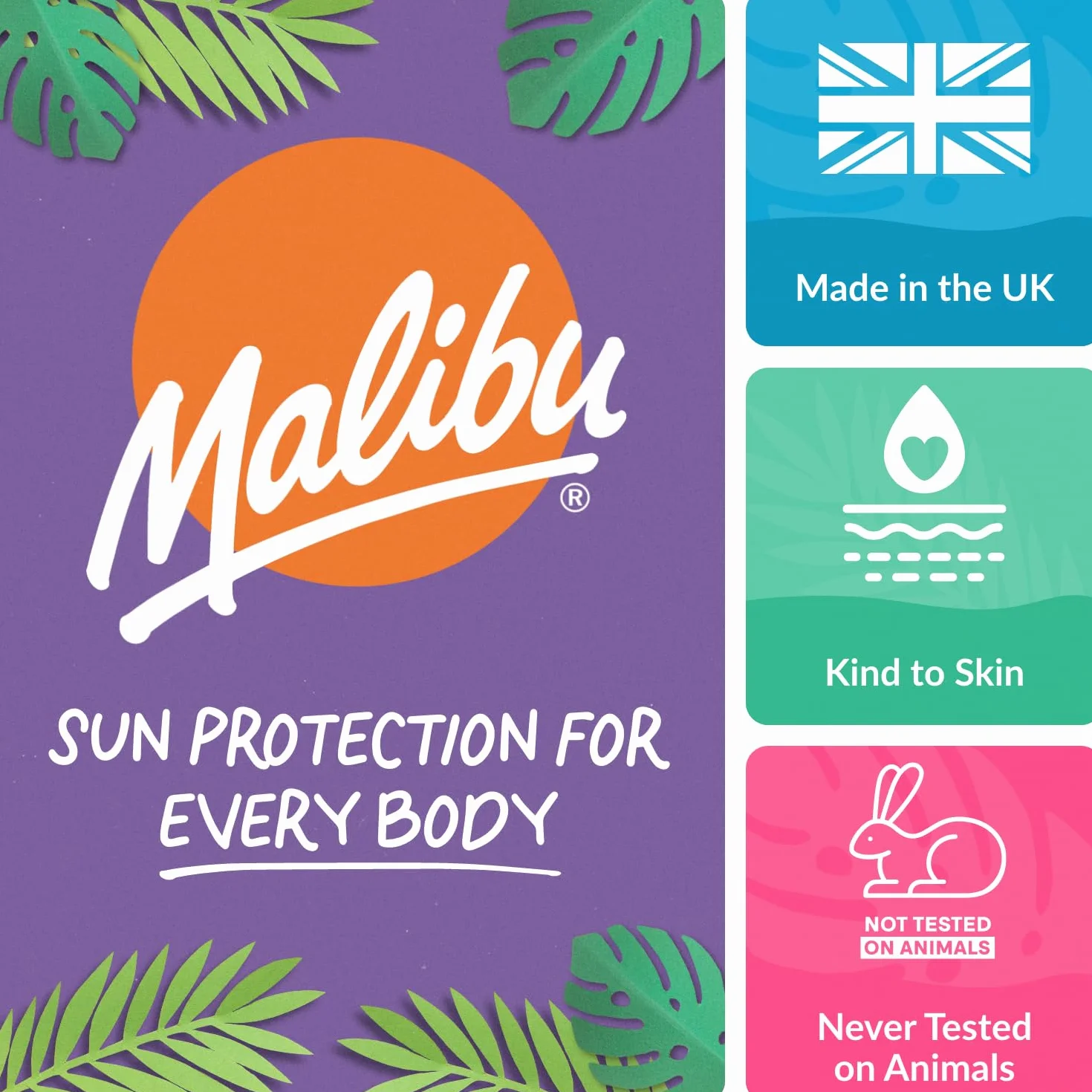 Malibu Face Lotion Plus Lipbalm SPF30
