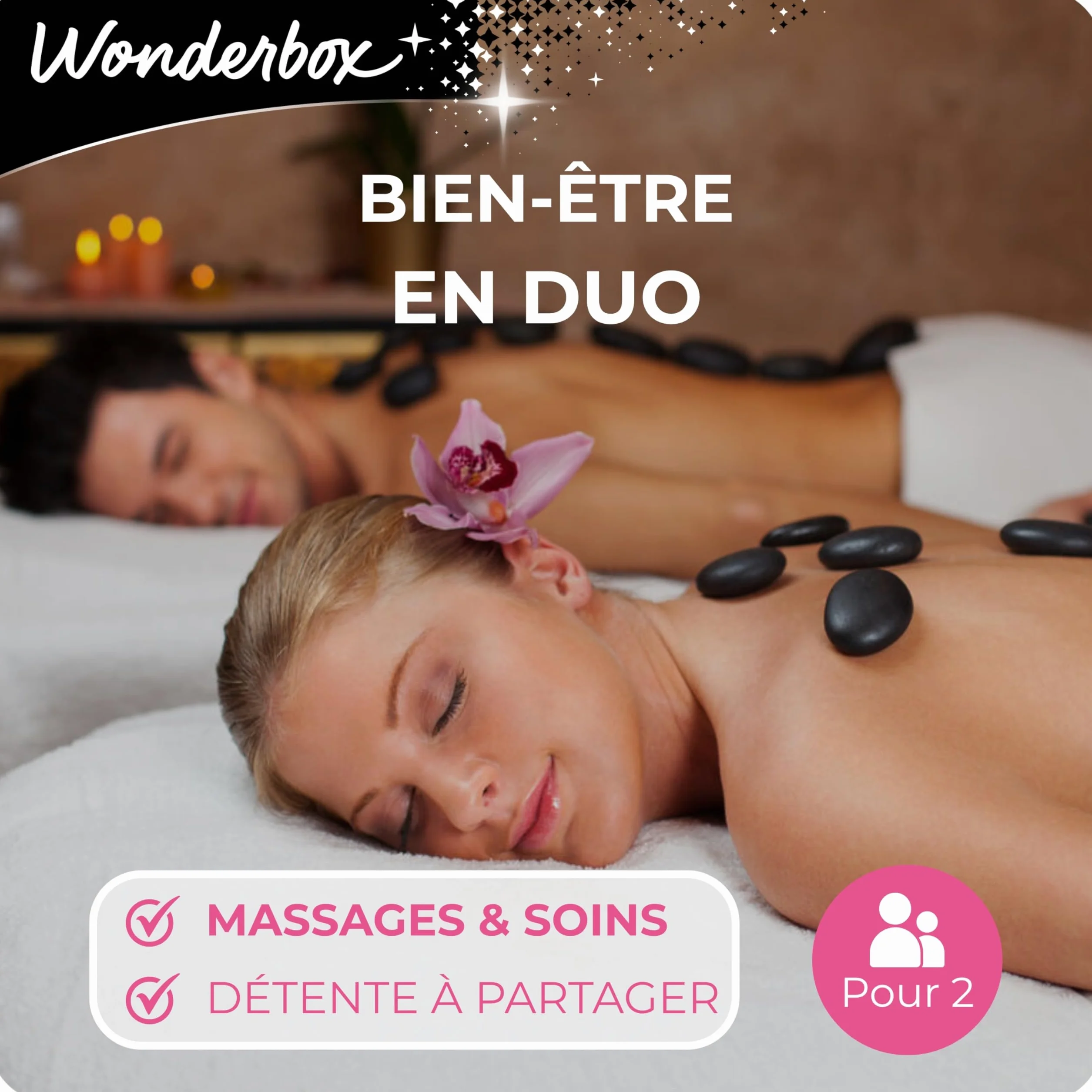WONDERBOX Bien-être En Duo Coffret Cadeau Relaxation