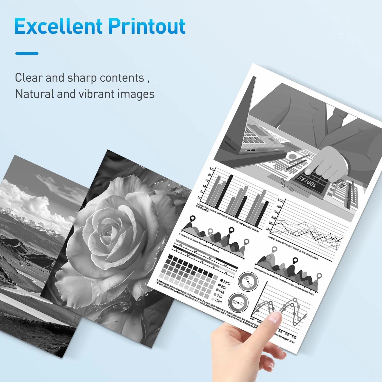 DR2400 Lot de 2 tambours toner noir compatibles Brother DR-2400 pour HL-L2375DW MFC-L2710DW DCP-L2530DW 12000 pages