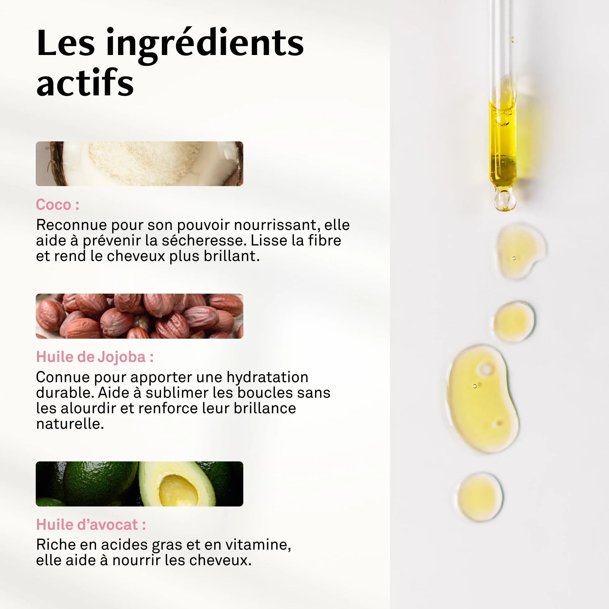 LUXÉOL L'Huile Boucles 50 ml - Nourrit, protège et sublime les boucles