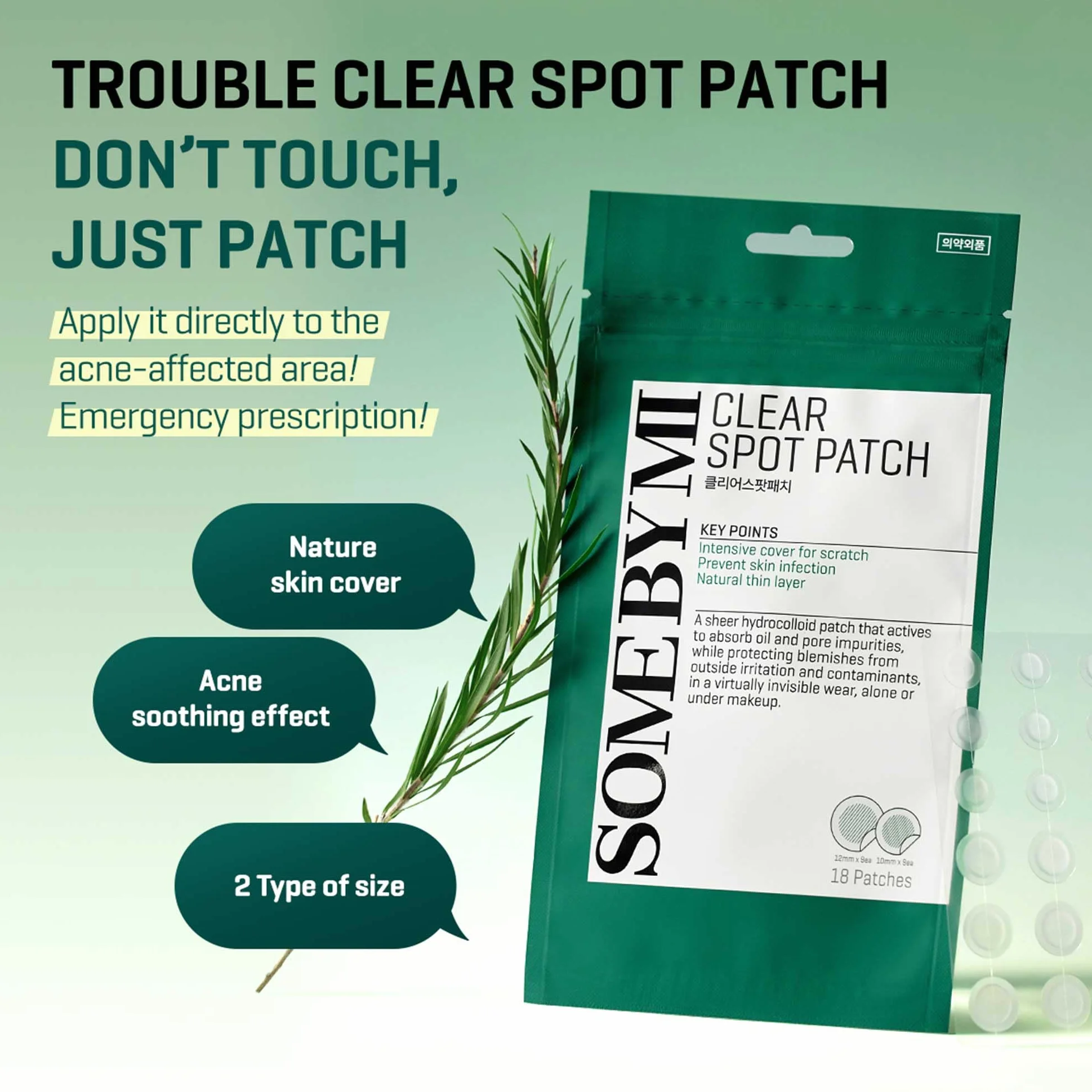 SOMEBYMI 30 days Miracle Clear Spot Patches