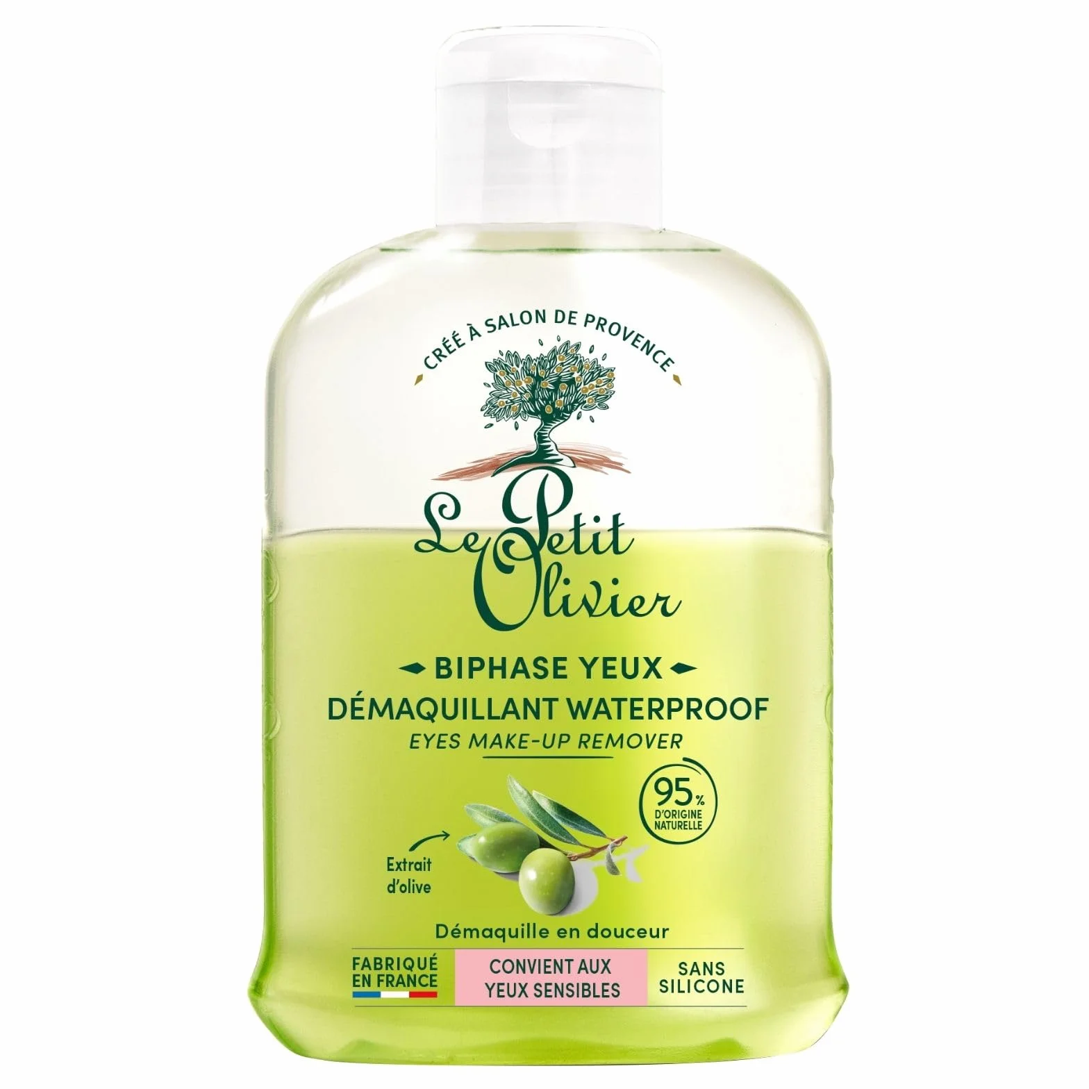 LE PETIT OLIVIER Démaquillant Yeux Waterproof Extrait d'Olive 125 ml