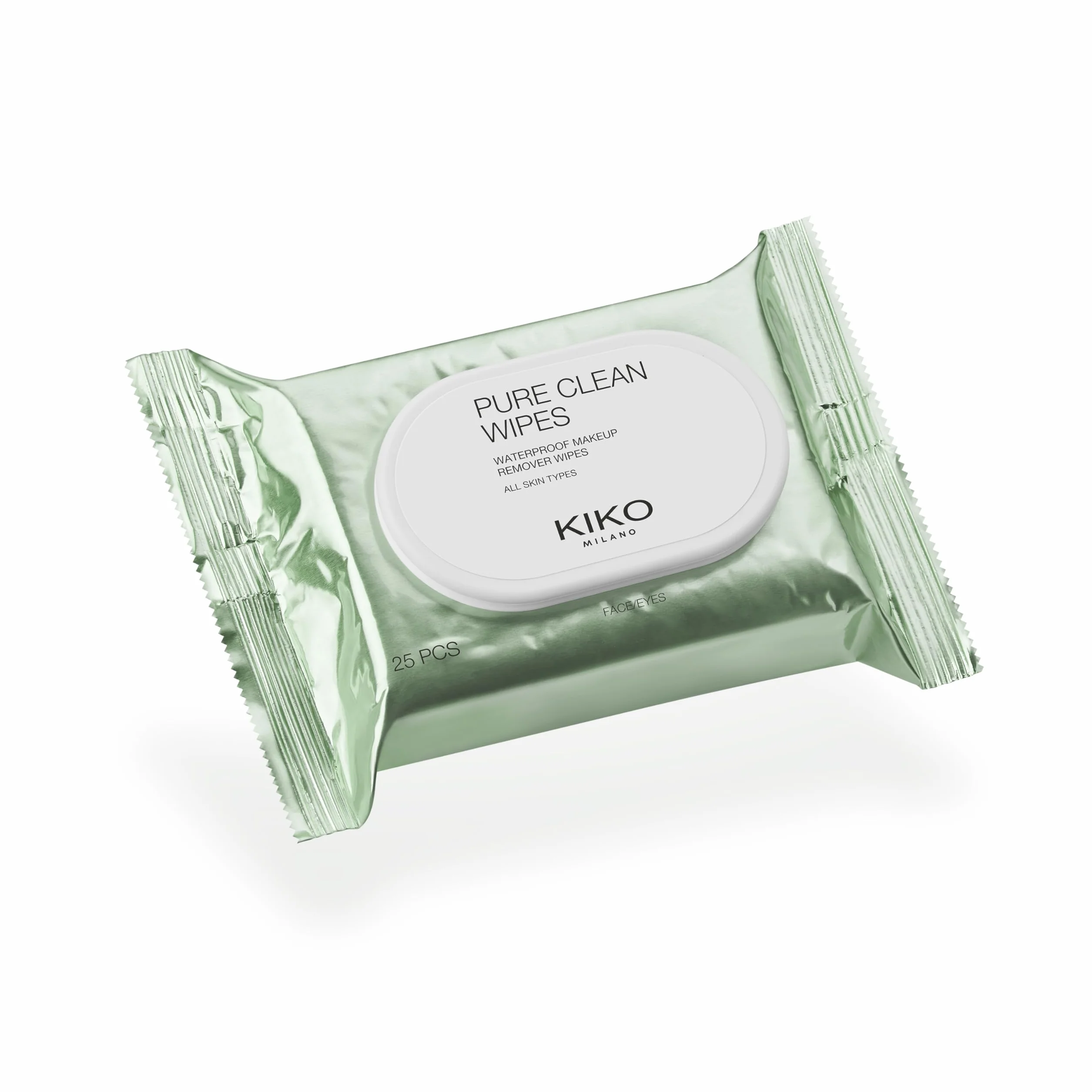 KIKO Milano Pure Clean Wipes, Lingettes Démaquillantes Visage Yeux Lèvres
