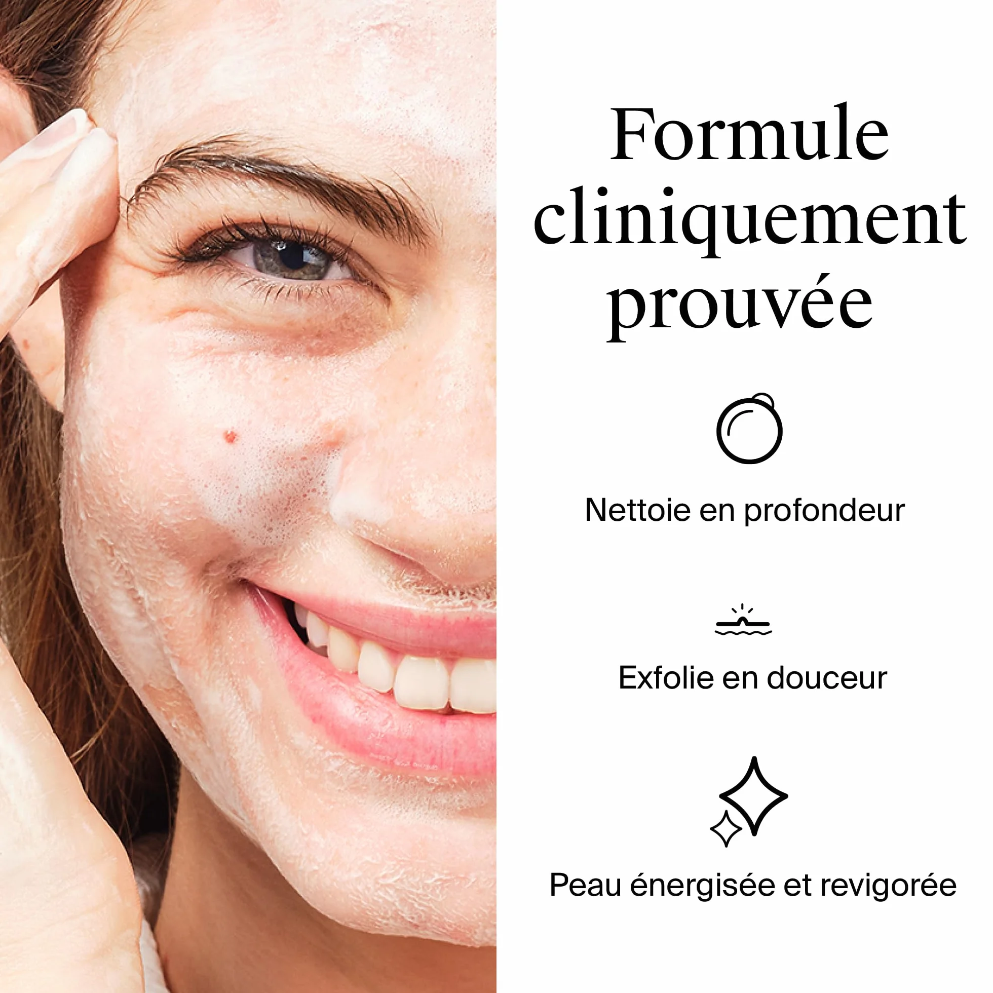 Neutrogena Gel Exfoliant Vivifiant 150 ml Nettoyant Visage Peau Plus Lisse