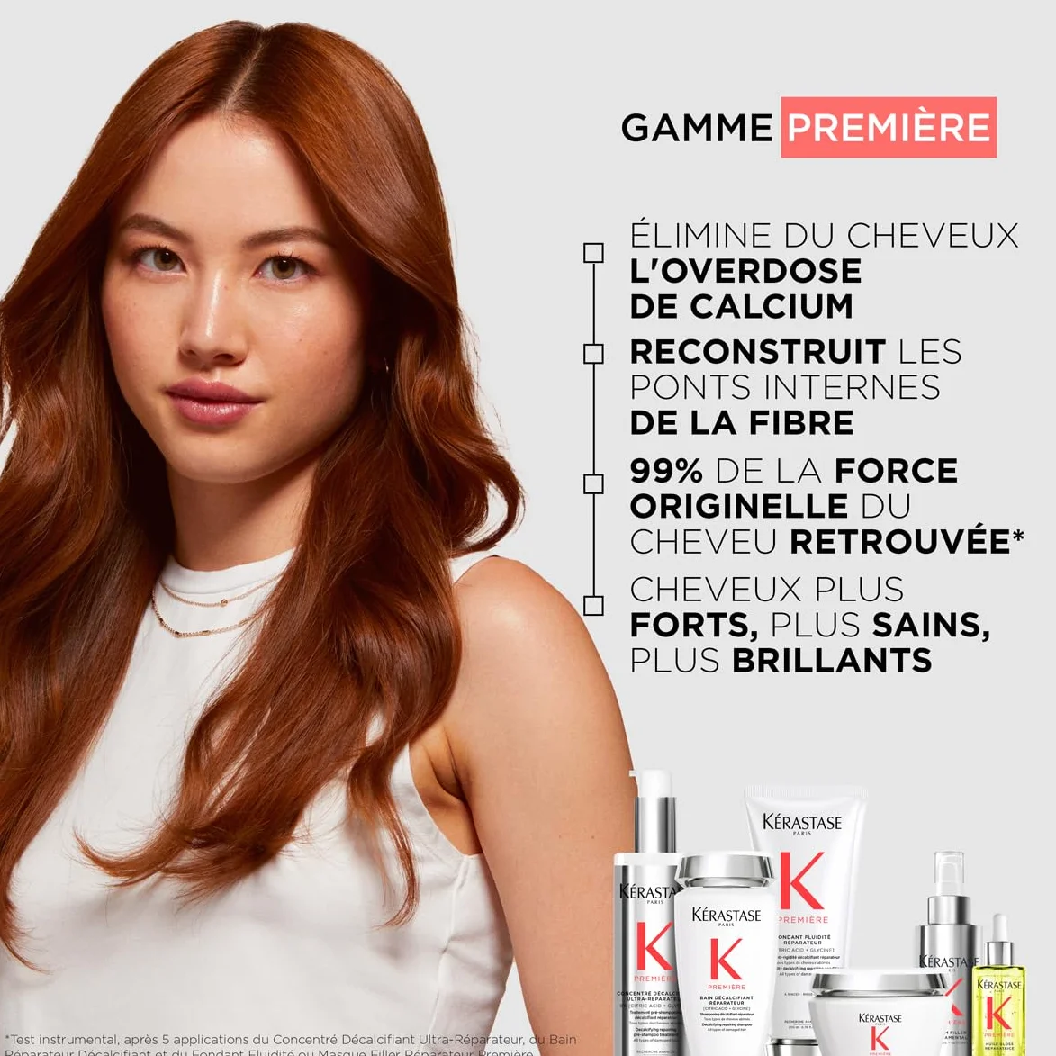 KÉRASTASE Première Routine Ultra-Réparatice Cheveux Abîmés Répare La Fibre En Profondeur Acide Citrique & Glycine Sans Sulfate