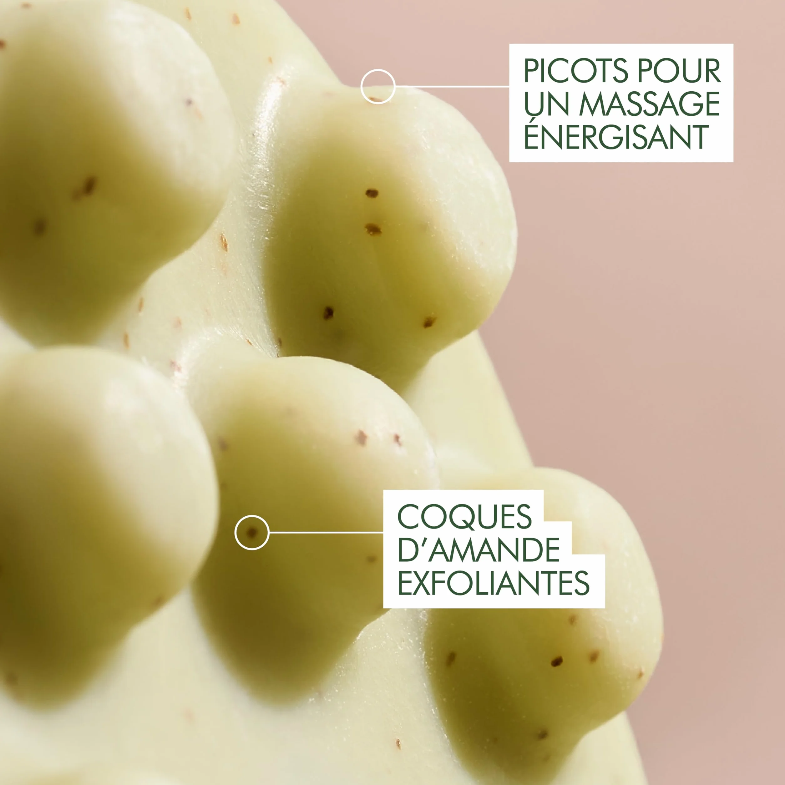 Melvita Savon Exfoliant Lissant Or Végétal 125 g