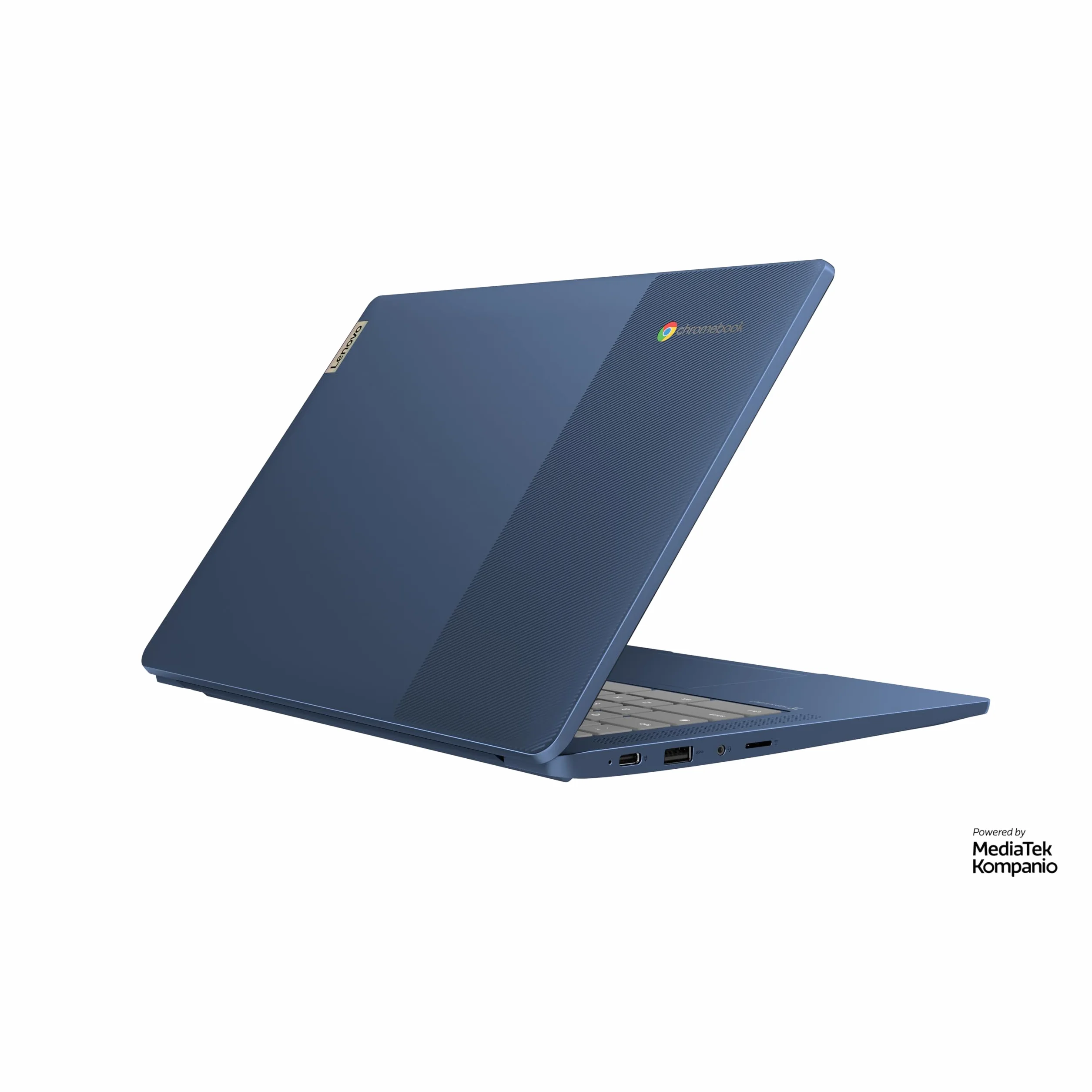 Lenovo IdeaPad Slim 3 Chromebook 14M868 Ordinateur Portable 14'' FHD MediaTek Kompanio 520 RAM 4Go SSD 64Go Clavier AZERTY Français Bleu