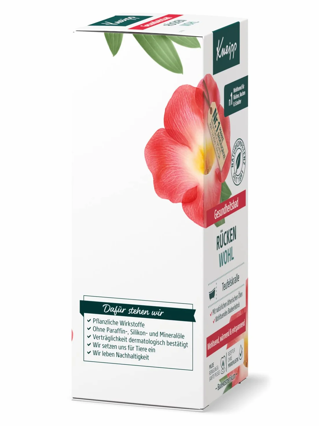 Kneipp Bain Sanitaire Pour Le Dos Huile de Bain Griffe du Diable Huiles Essentielles Lavande Cajeput 100 ml