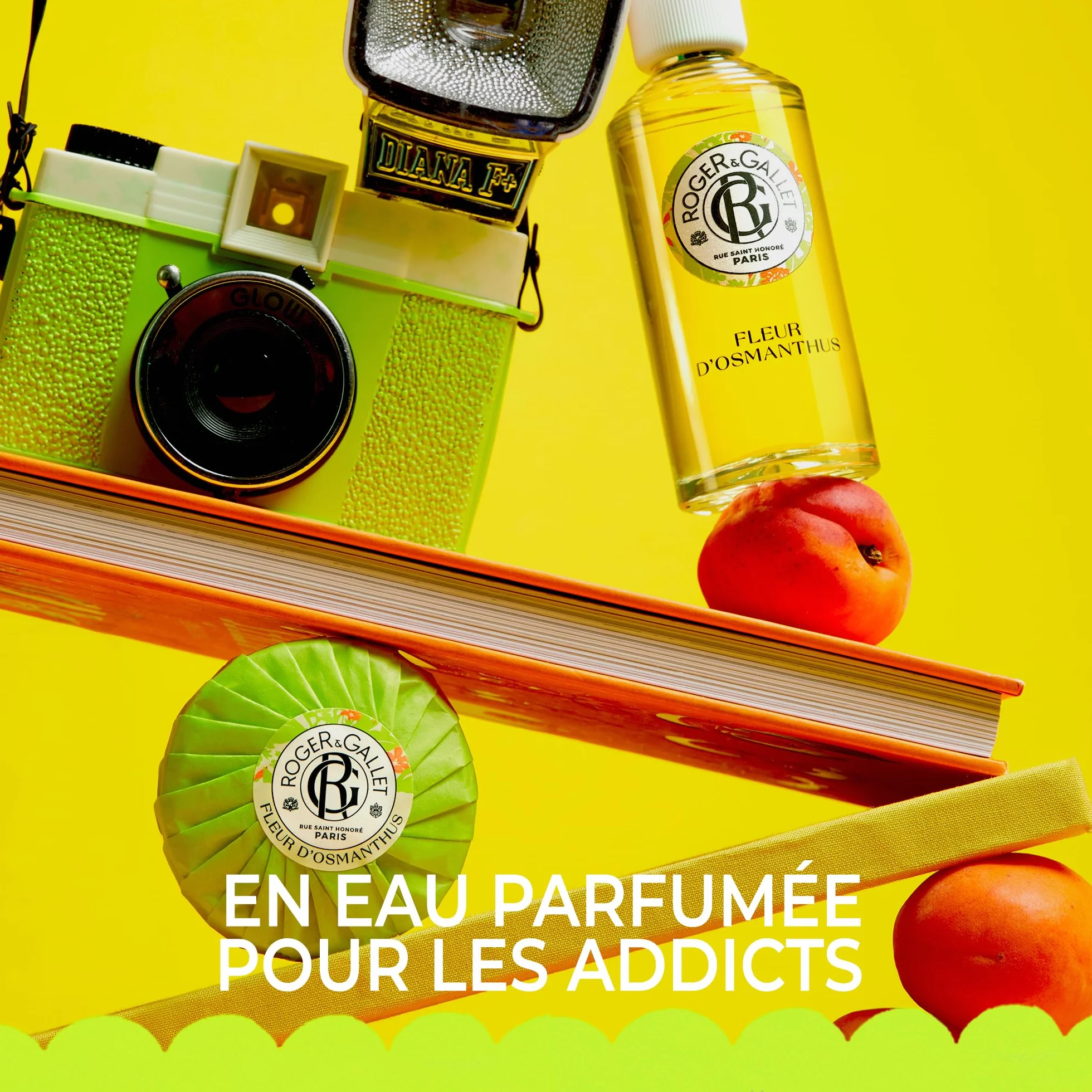 Roger&Gallet Crème Mains Bienfaisante Fleur d'Osmanthus 30ml beurre de karité huile d'amande douce 96% ingrédients naturelle