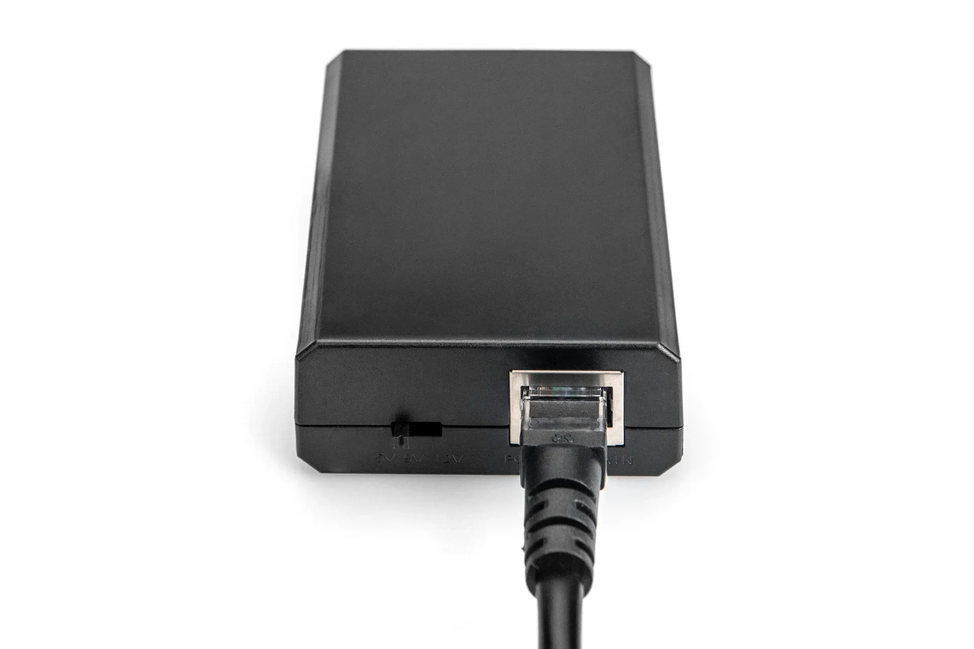 DIGITUS PoE+ Splitter - IEEE802.3at - Gigabit Ethernet - Tension de Sortie 5, 9, 12 Volt - DC 3.5mm Plug & Socket