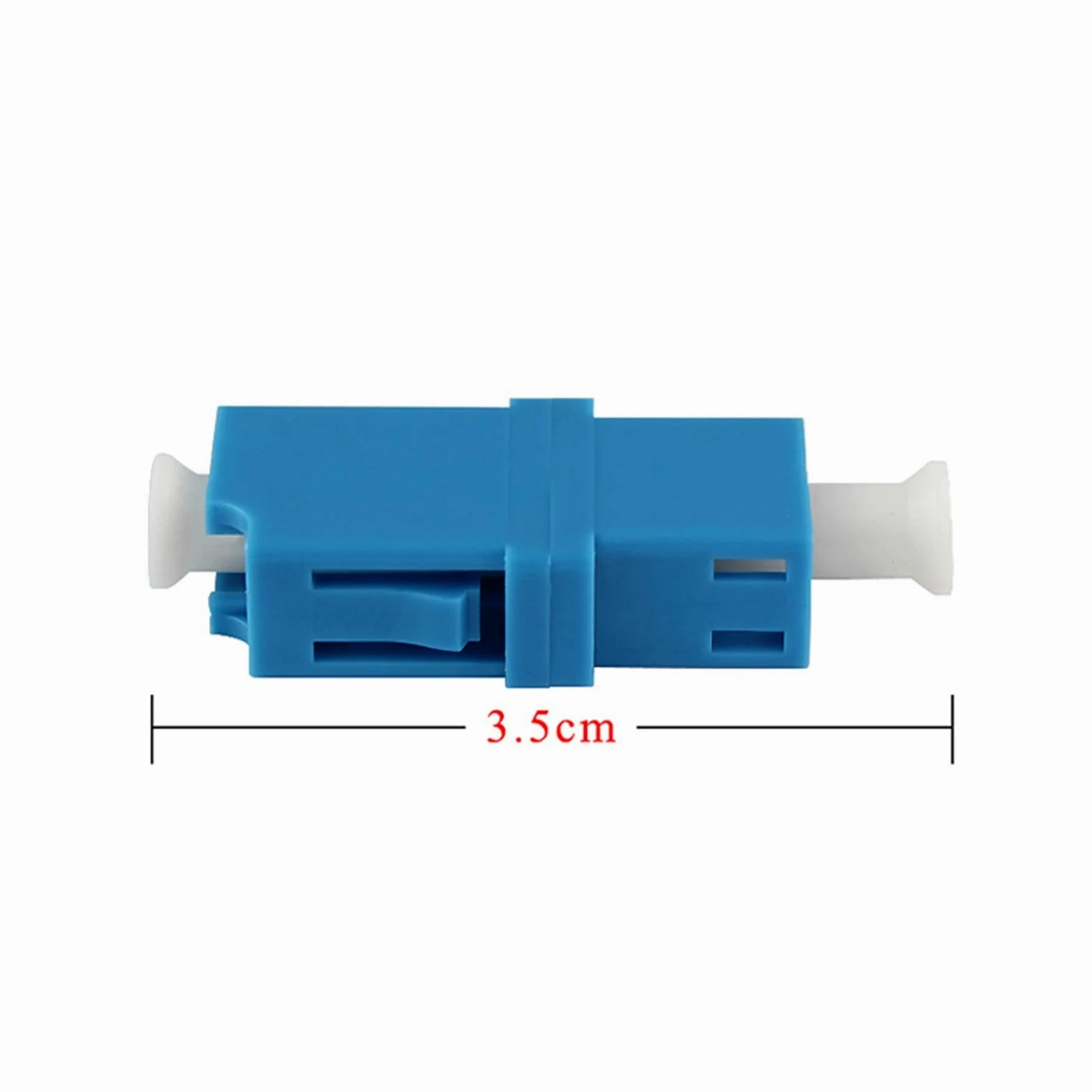 Adaptateur à Fibre Optique 50pcs LC UPC Simplex Mode Adaptateur de Fibre de Fibre LC Coupleur LC UPC Fibre LC Connecteur