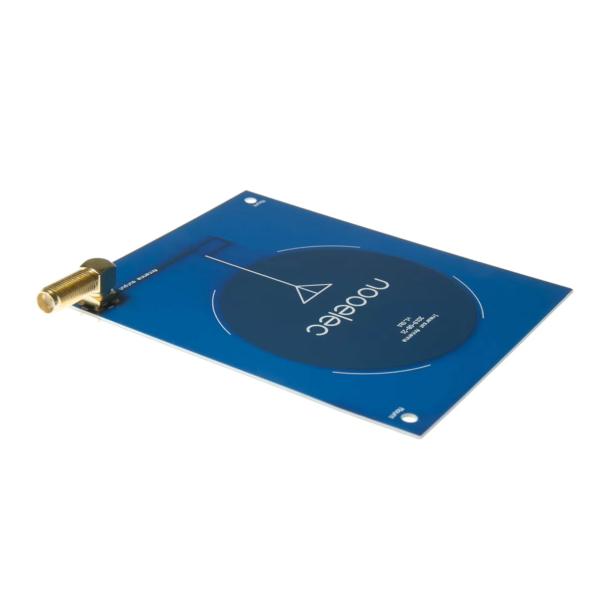 Ensemble de Réception Inmarsat Actif Nooelec - Comprend Un Module LNA et Filtre, Une Antenne Patch à Gain élevé (3,5dBi) 1550MHz, des Câbles, des Adaptateurs, et Un Bloc DC SMA