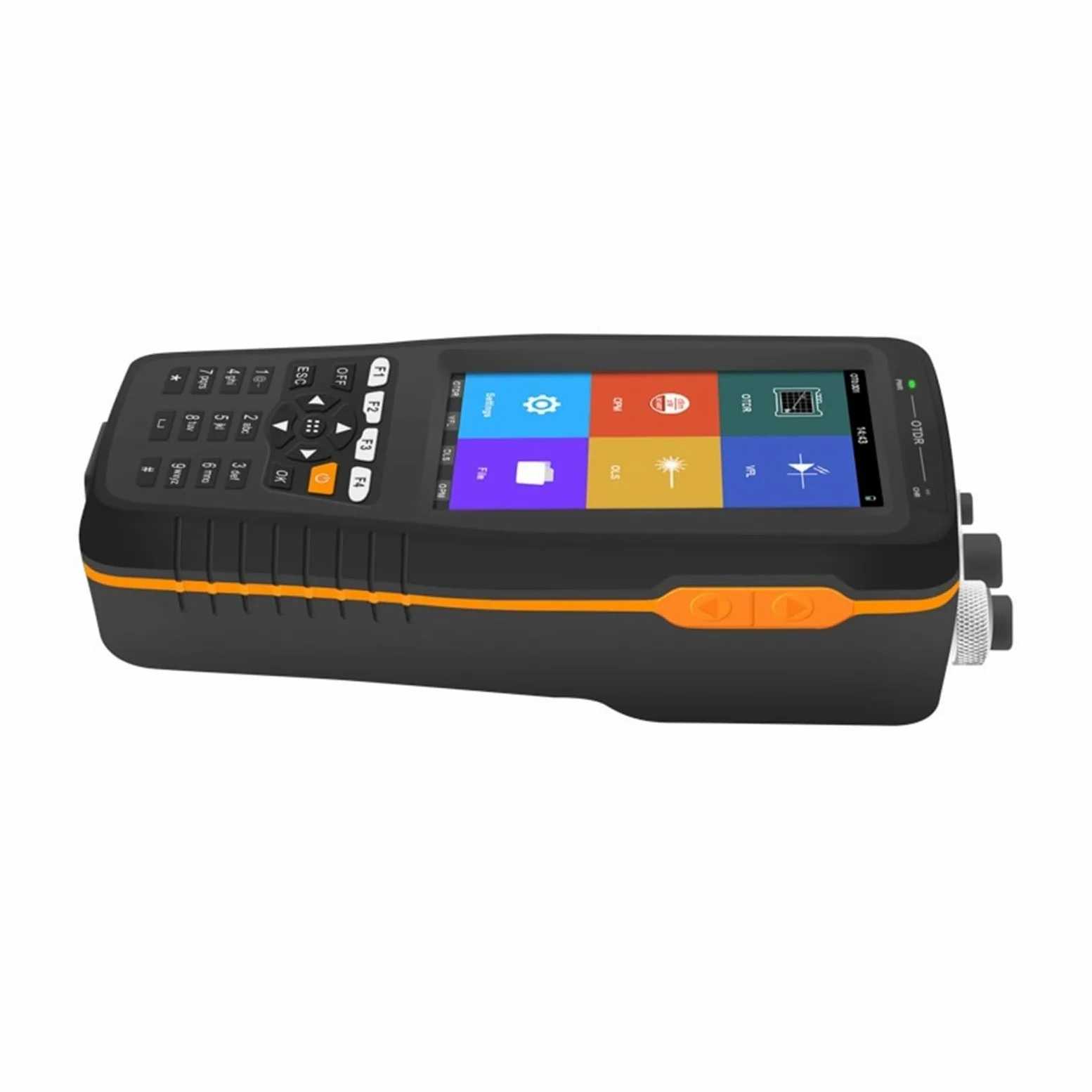 Testeur OTDR TM290D, écran tactile, 1310/1550nm, 60KM, réflectomètre optique dans le domaine temporel for les liaisons de Fiber optique longue distance(UPC)