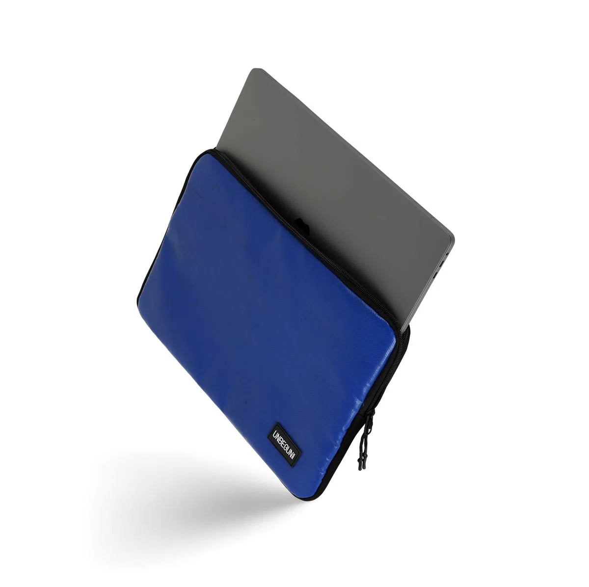 Coque pour MacBook Pro 13 en tissu upcycled (durable) - Housse bleue pour ordinateur portable MacBook Pro 13" (2018/2019/2020)