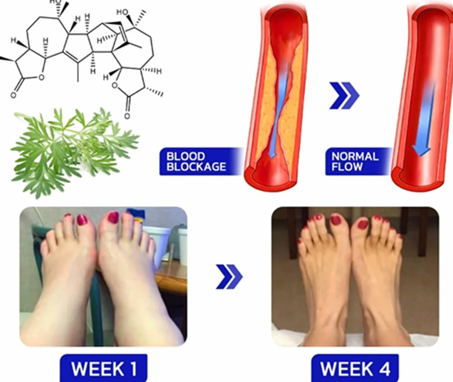 Lot de 2 vaporisateurs pour mains et pieds 50 g Gfouk Numbfix